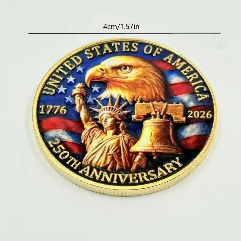 United States of America 250th Anniversary Commemorative Coin - PatriotDepot.com