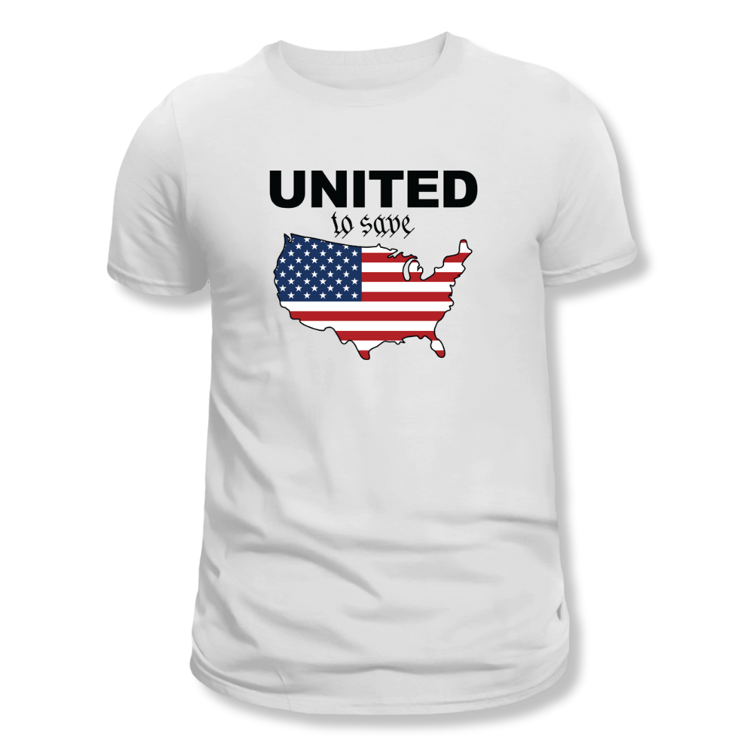 United to Save America T-Shirt - PatriotDepot.com