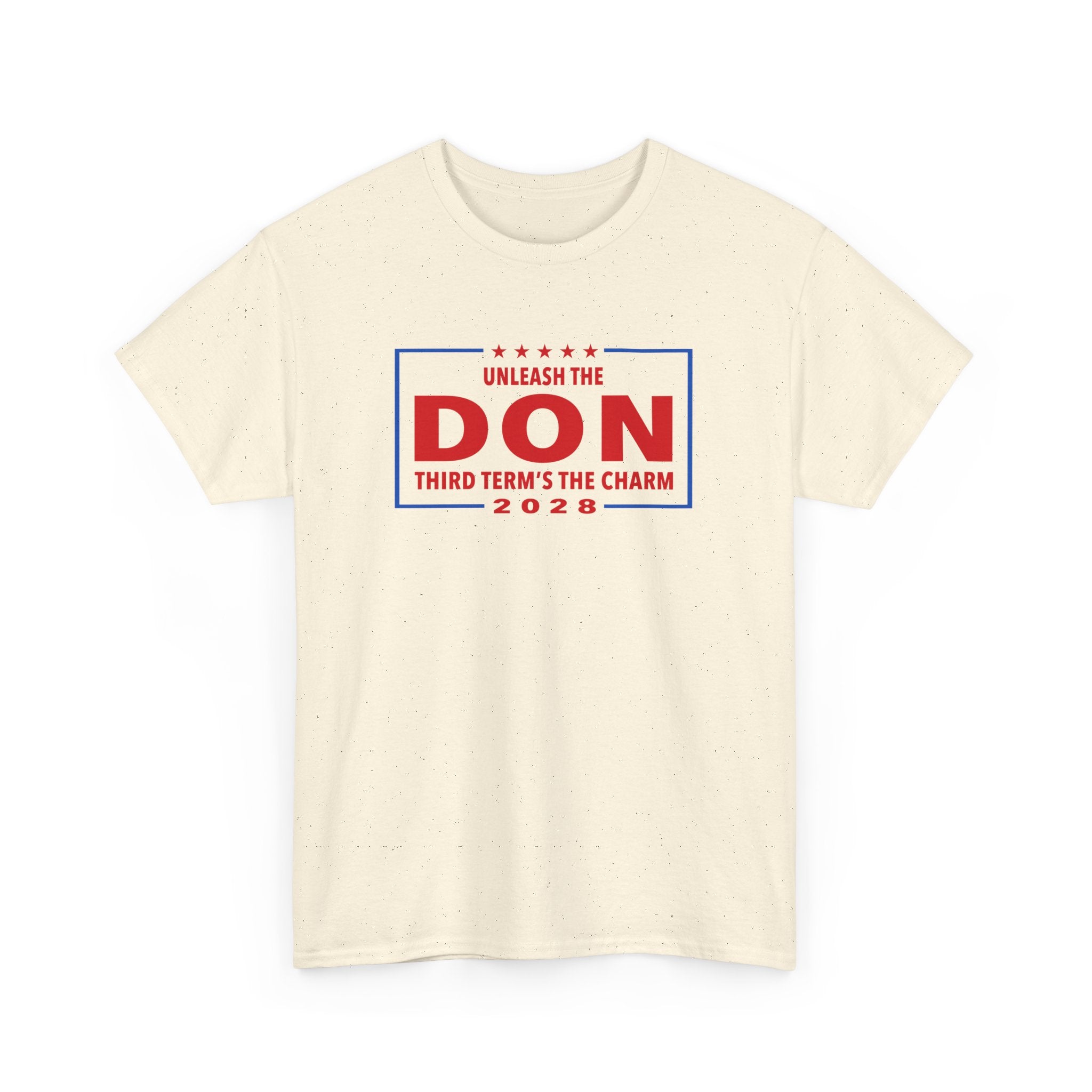 Unleash the Don: Third Term's the Charm 2028 T-Shirt - PatriotDepot.com