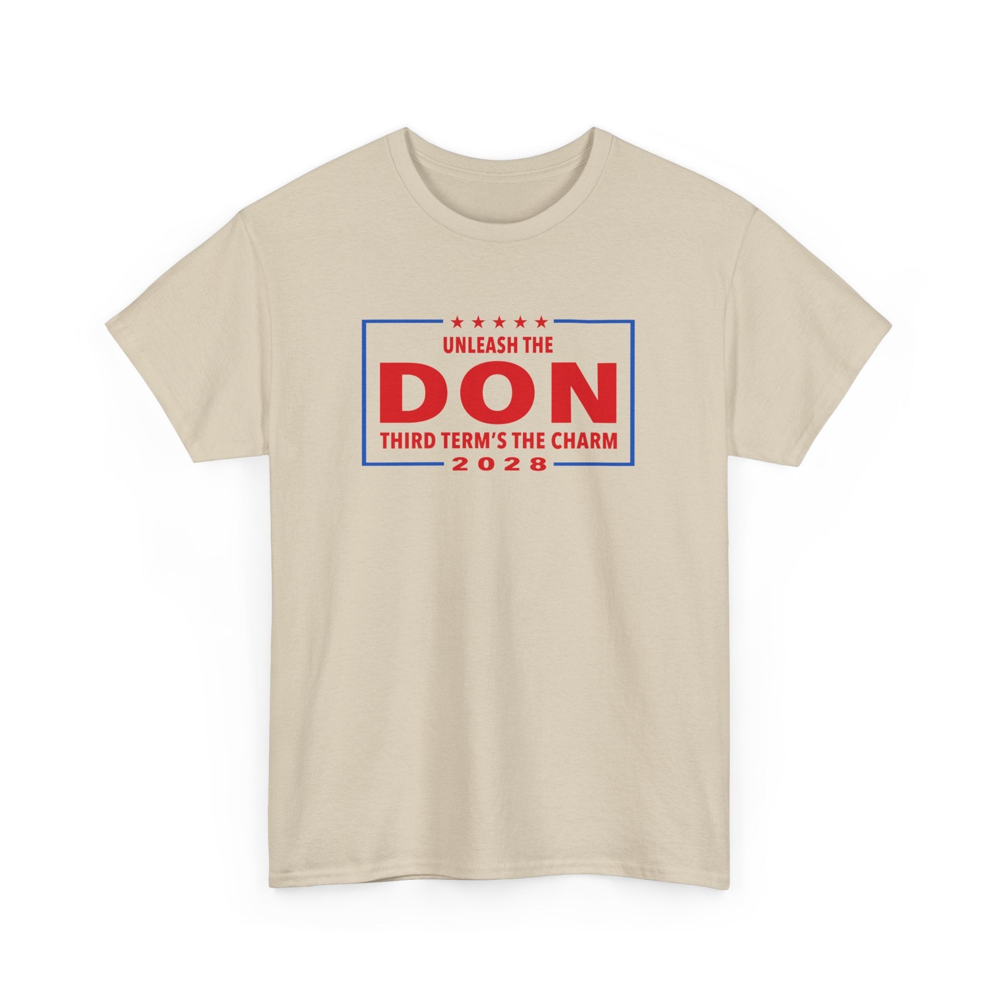Unleash the Don: Third Term's the Charm 2028 T-Shirt - PatriotDepot.com