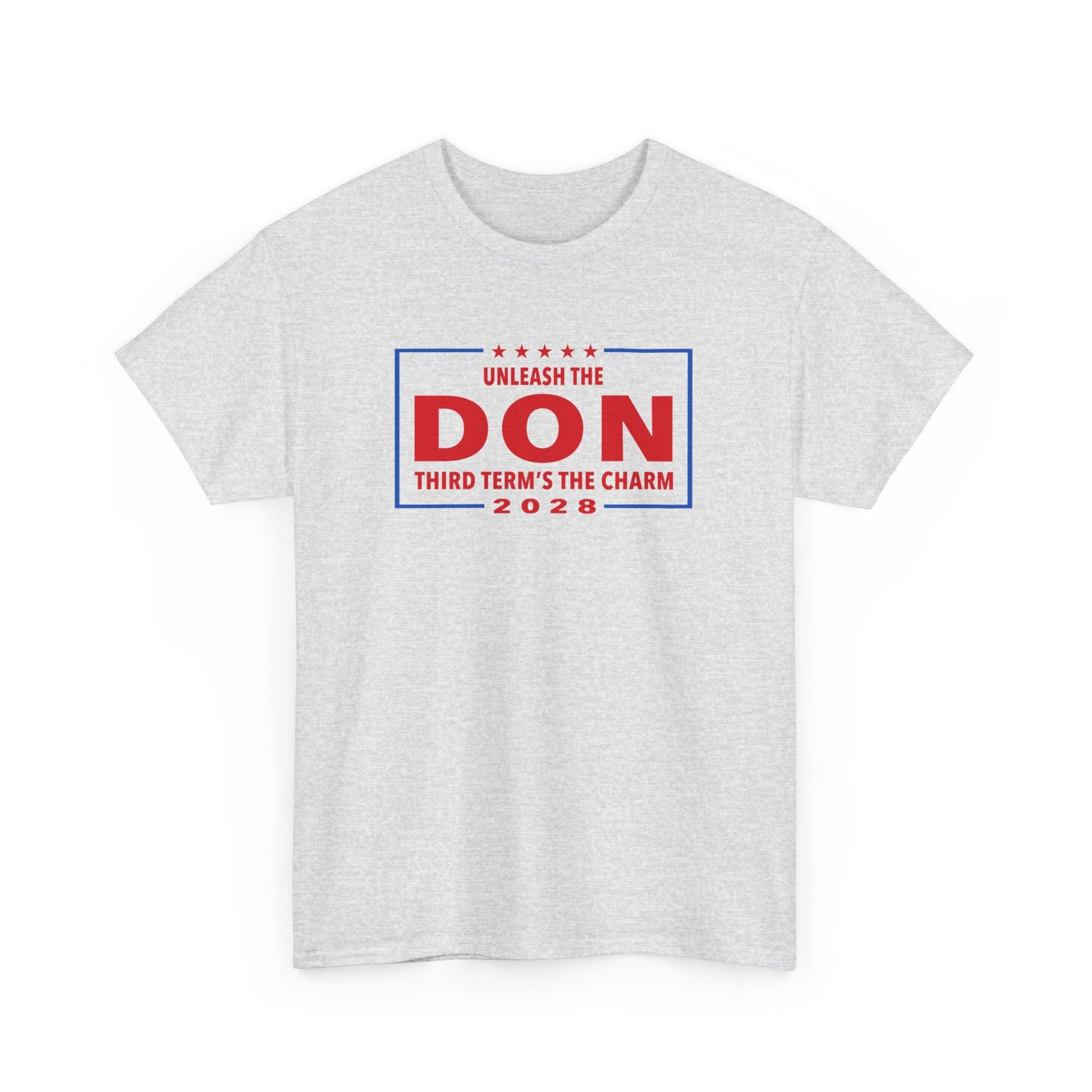Unleash the Don: Third Term's the Charm 2028 T-Shirt - PatriotDepot.com