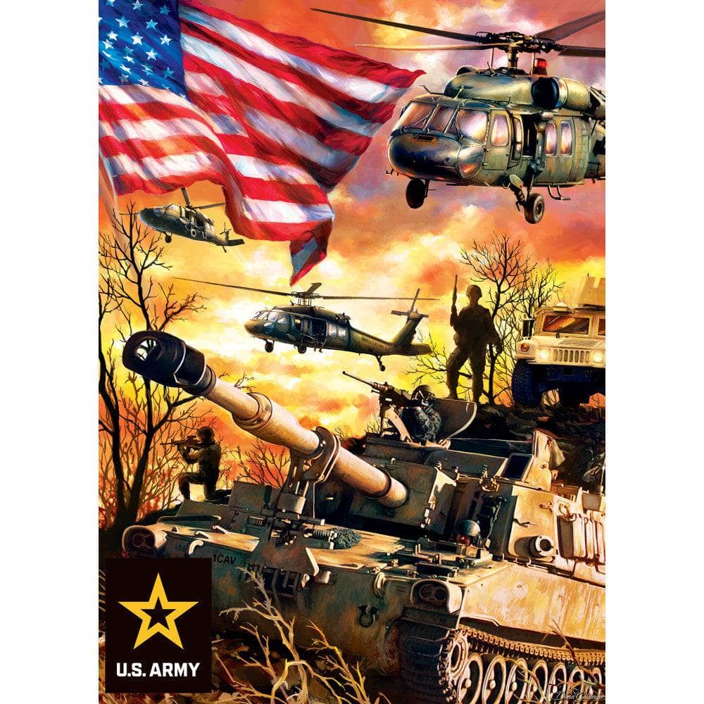 U.S. Army - Army Firepower 1000 Piece Jigsaw Puzzle - PatriotDepot.com