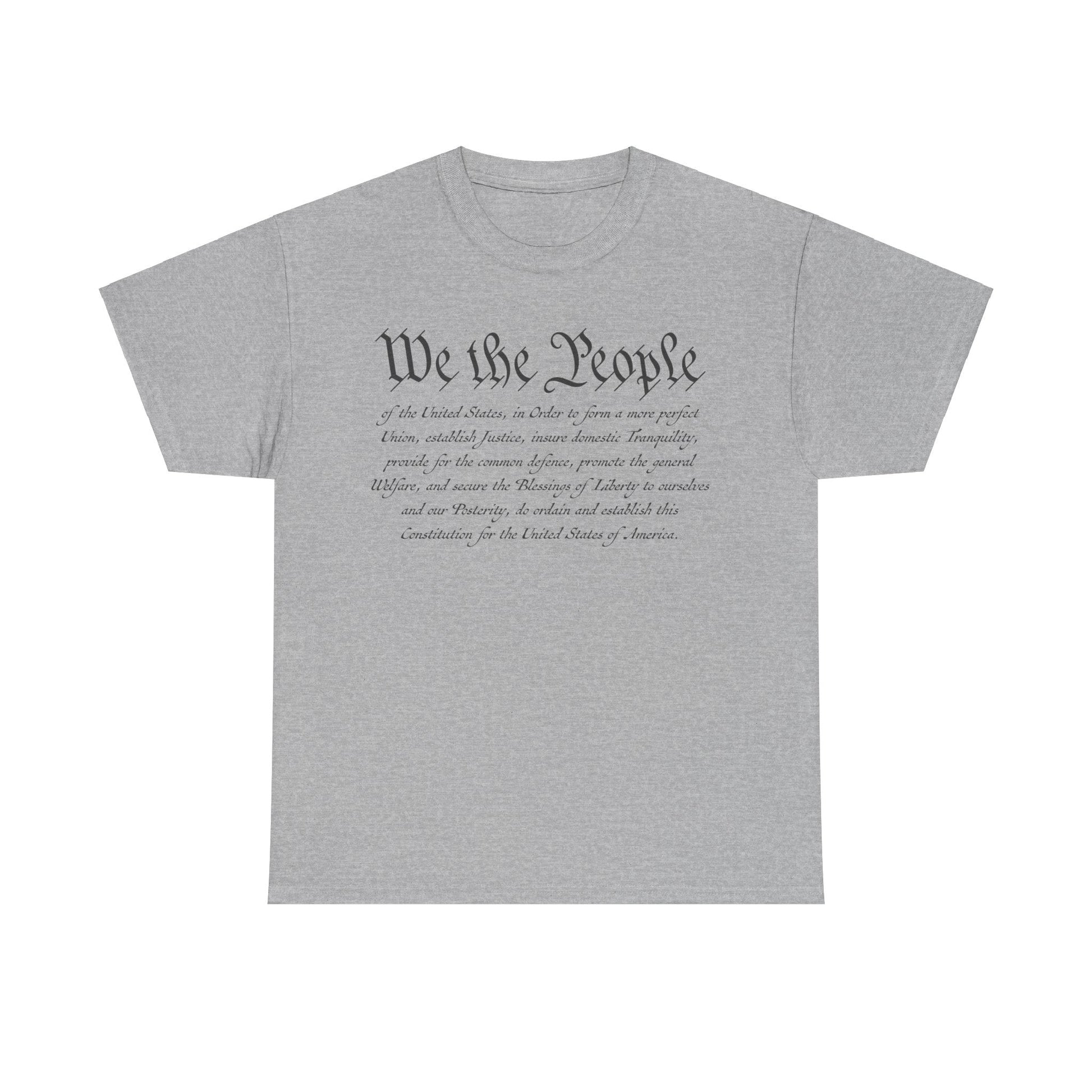U.S Constitution Preamble: We The People T-Shirt - PatriotDepot.com