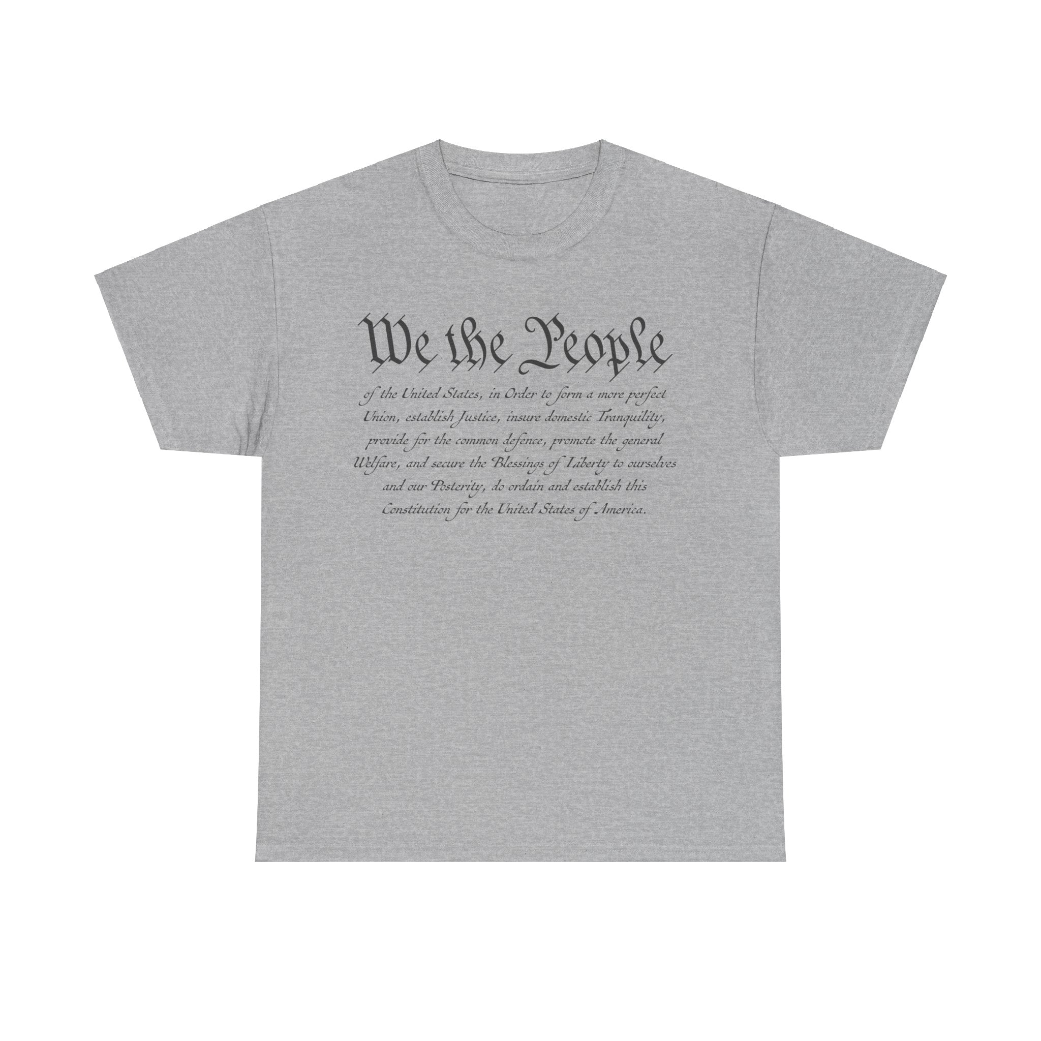U.S Constitution Preamble: We The People T-Shirt - PatriotDepot.com