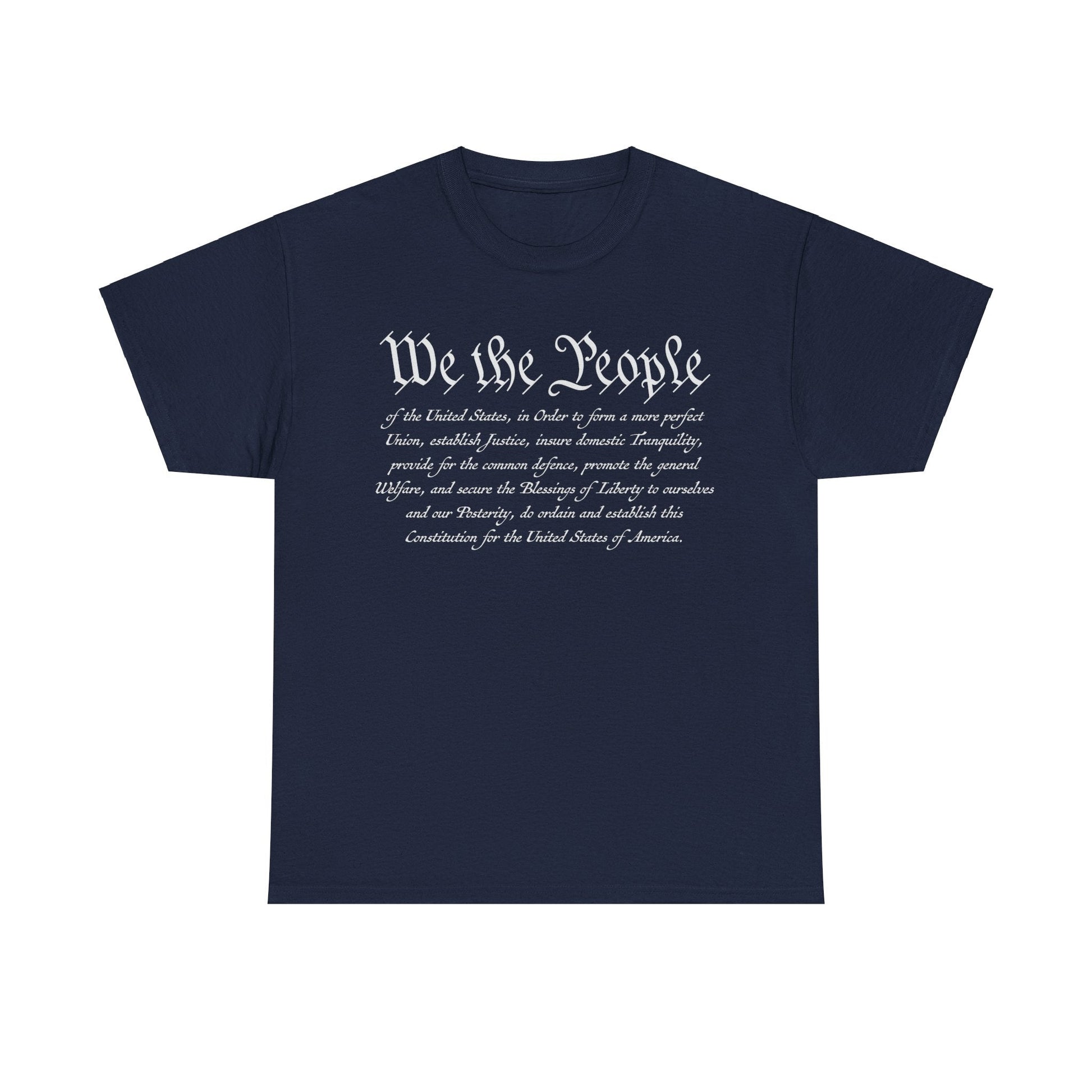 U.S Constitution Preamble: We The People T-Shirt - PatriotDepot.com