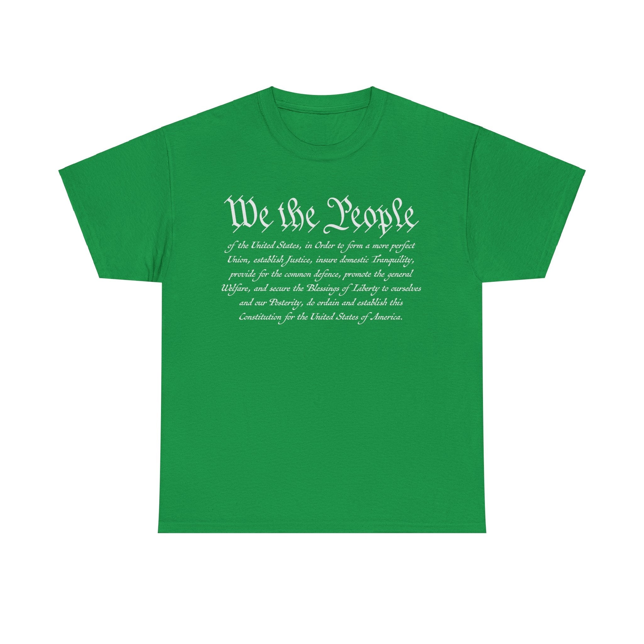 U.S Constitution Preamble: We The People T-Shirt - PatriotDepot.com
