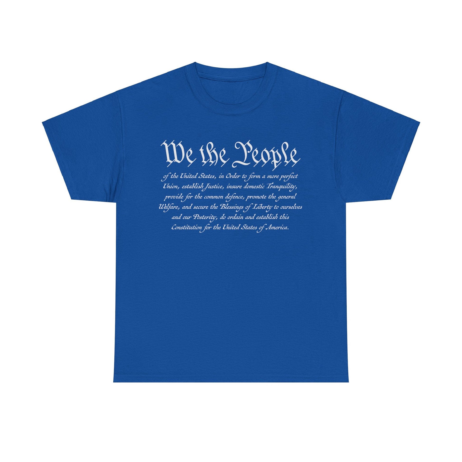 U.S Constitution Preamble: We The People T-Shirt - PatriotDepot.com