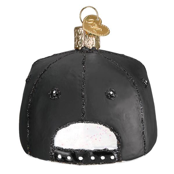 U.S. Veteran Cap Glass Ornament - PatriotDepot.com