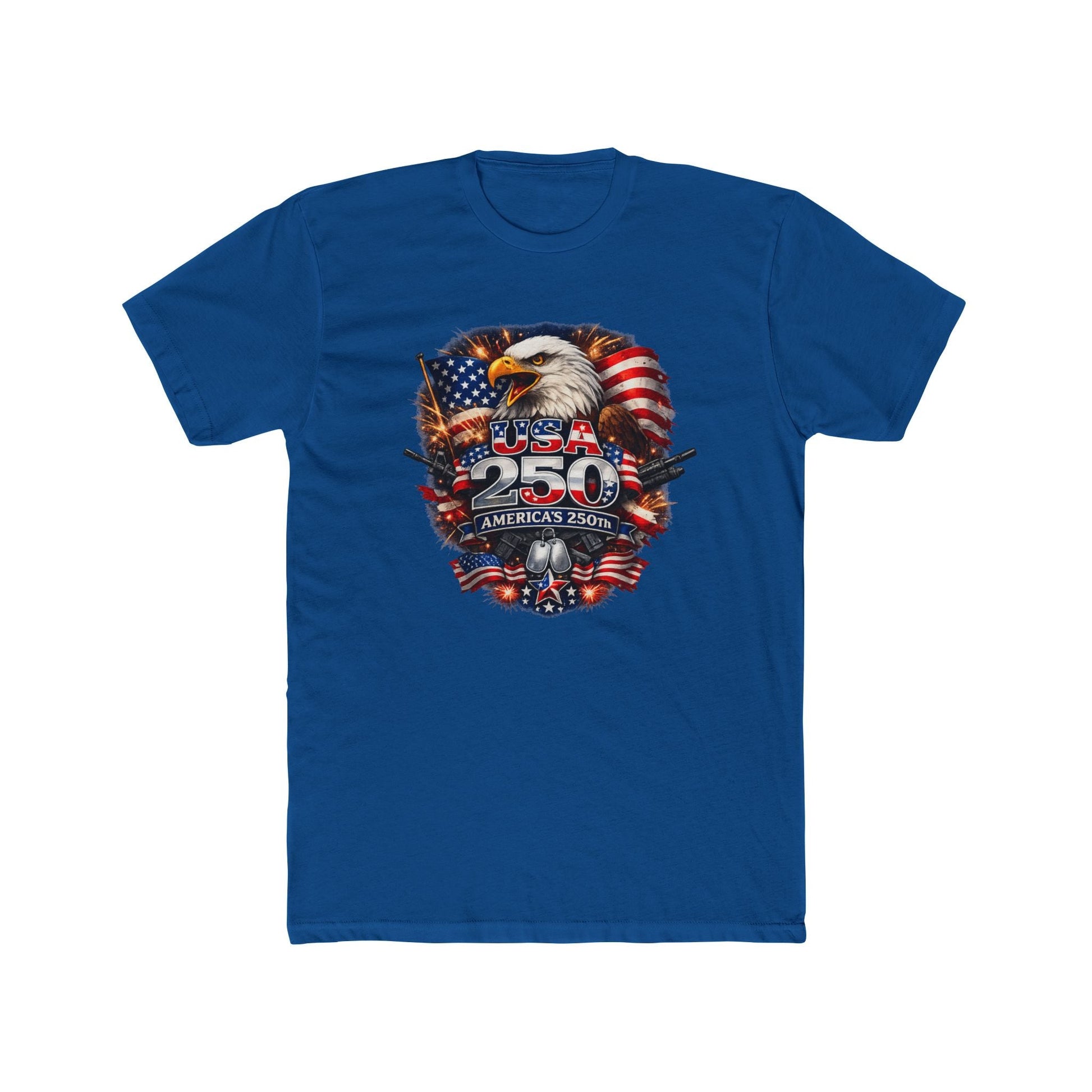 USA 250 America’s 250th Anniversary Patriotic Eagle T-Shirt - PatriotDepot.com