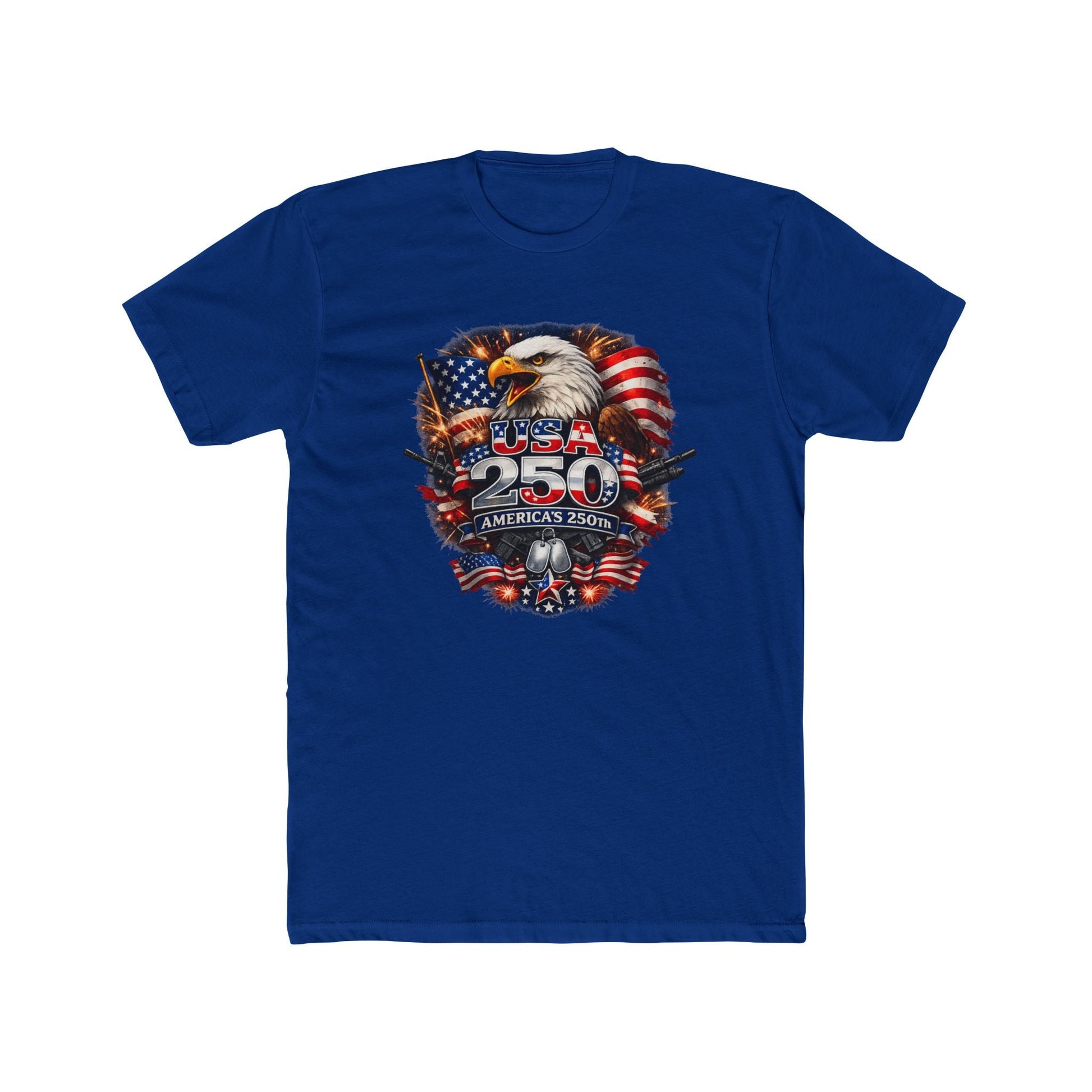 USA 250 America’s 250th Anniversary Patriotic Eagle T-Shirt - PatriotDepot.com