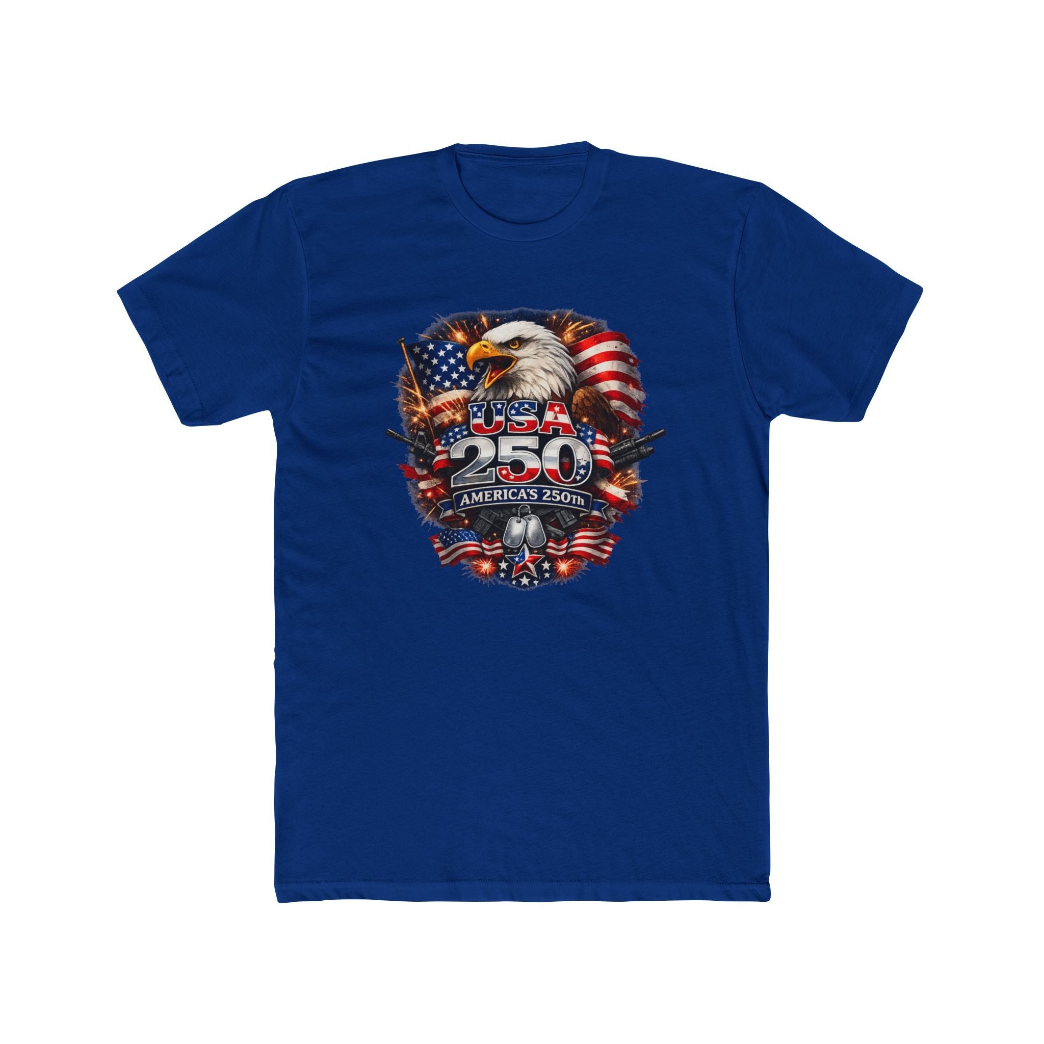 USA 250 America’s 250th Anniversary Patriotic Eagle T-Shirt - PatriotDepot.com