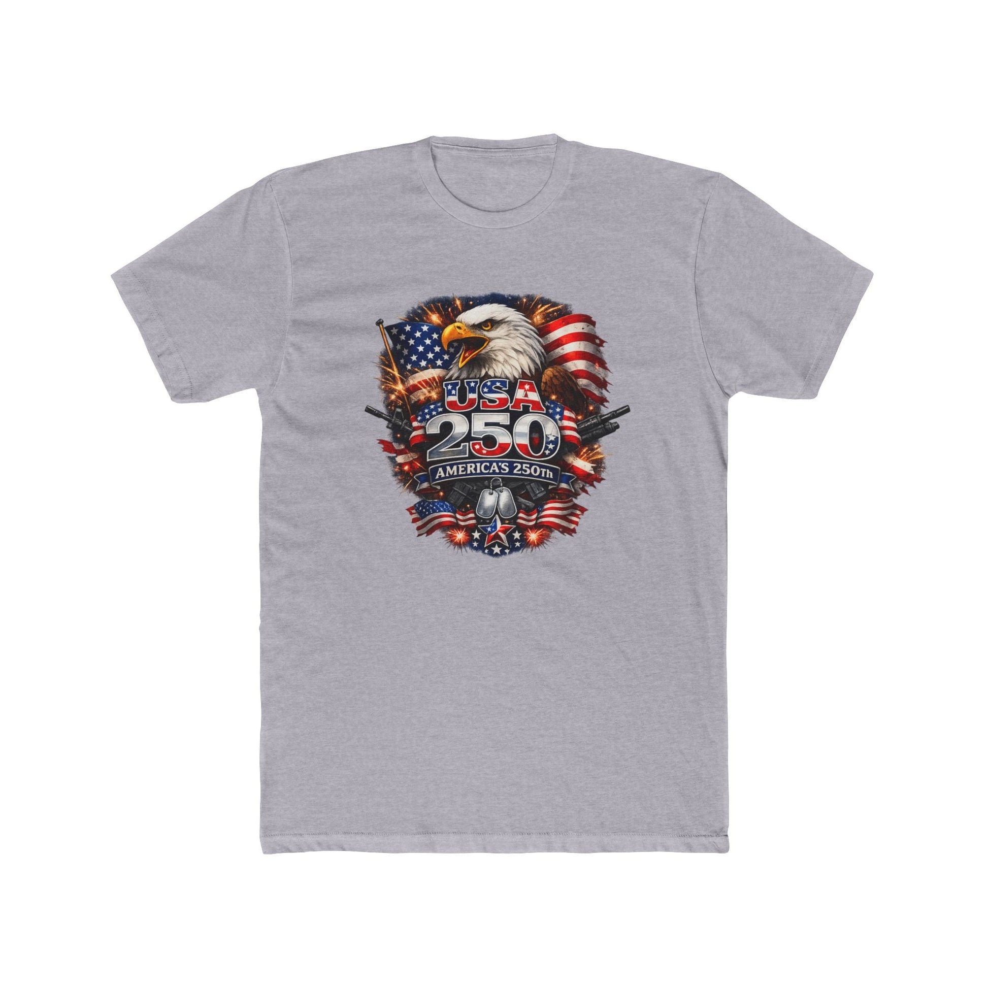 USA 250 America’s 250th Anniversary Patriotic Eagle T-Shirt - PatriotDepot.com