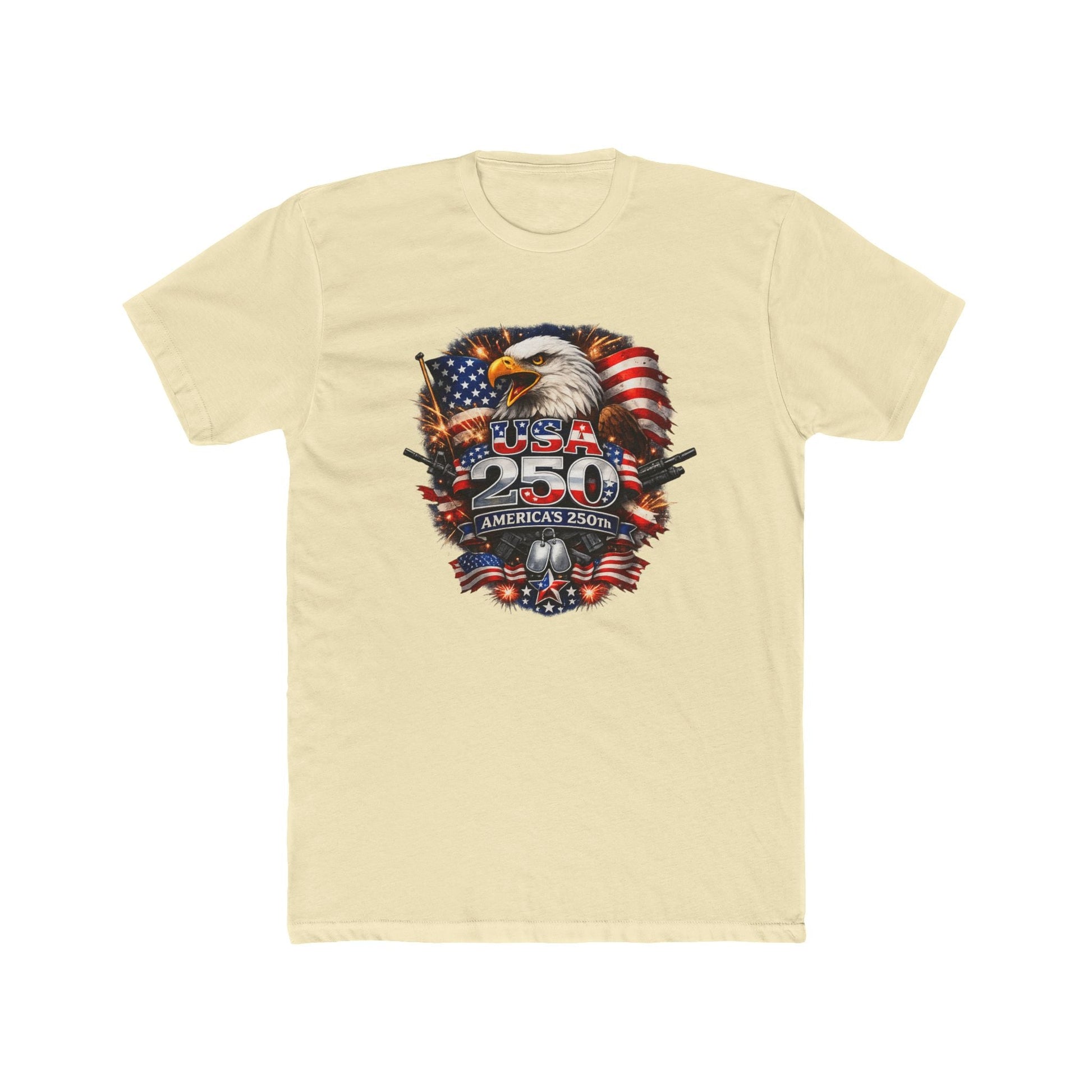 USA 250 America’s 250th Anniversary Patriotic Eagle T-Shirt - PatriotDepot.com