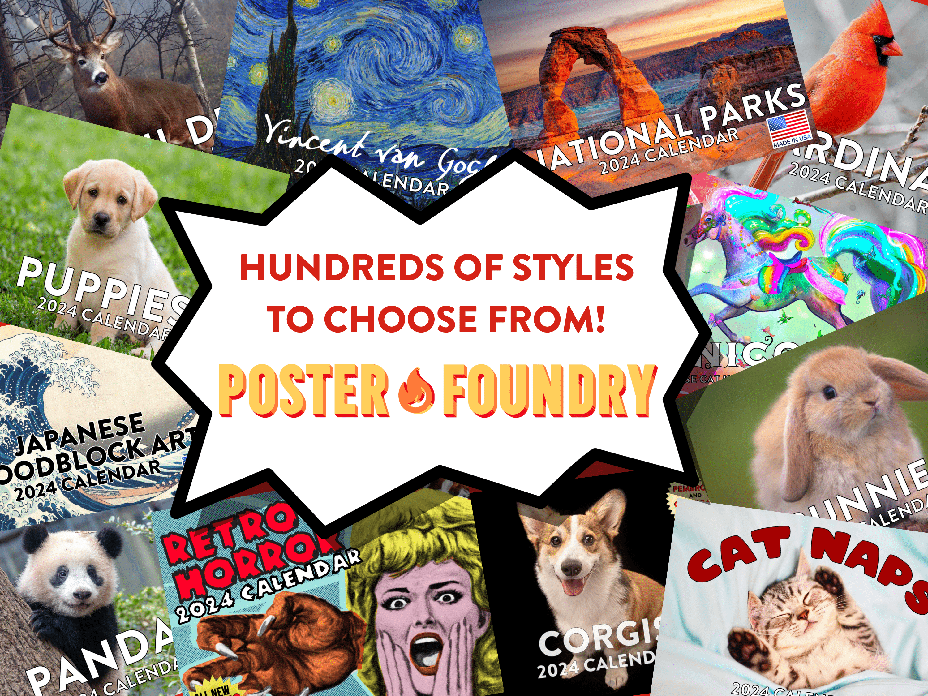 USA 250th Anniversary 1776 “Thread of a Nation” 2026 Wall Calendar - PatriotDepot.com