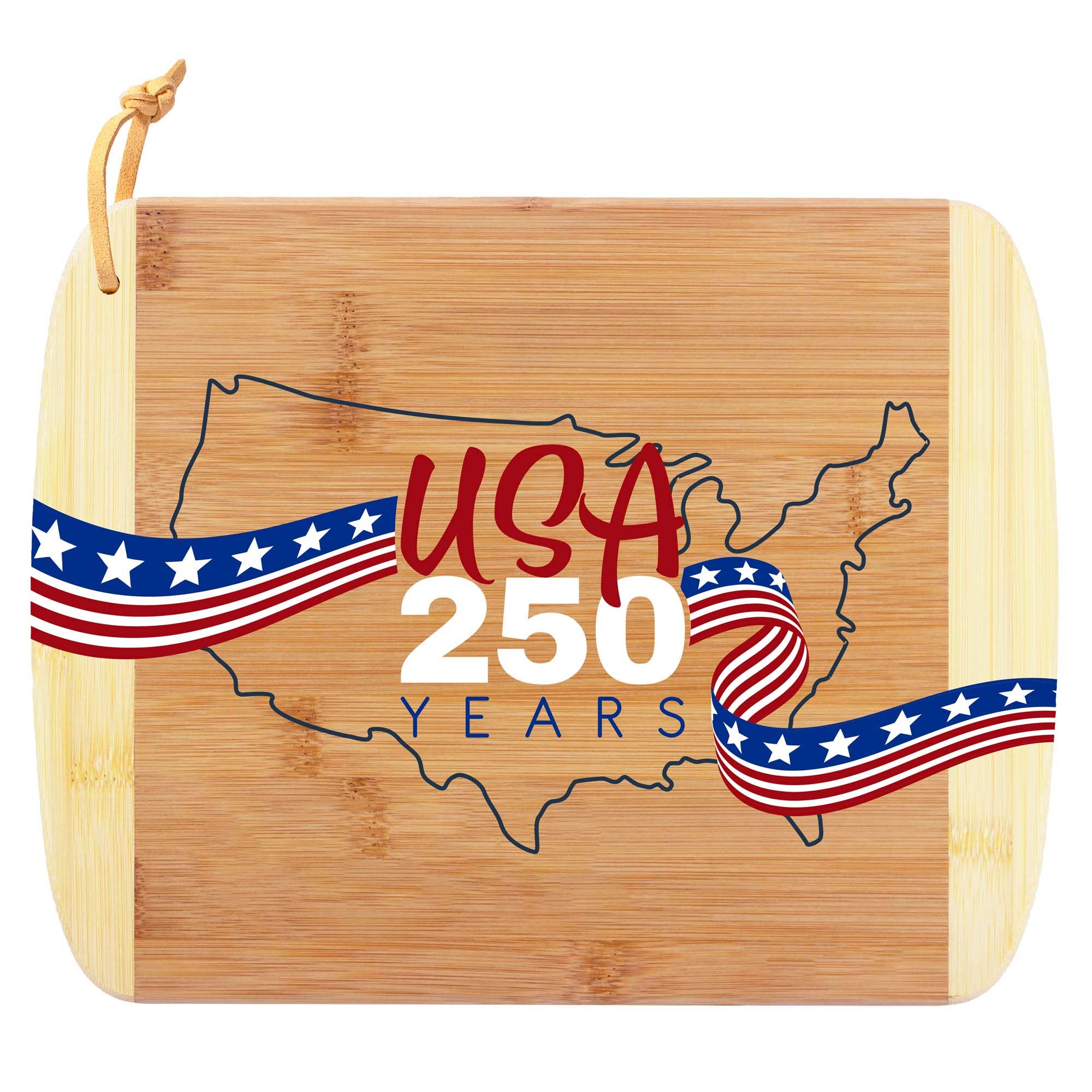 USA 250th Anniversary Colorful Cutting Board, 11" x 8 - 1/2" - PatriotDepot.com
