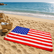 USA American Flag Beach Towel - PatriotDepot.com