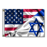 USA Israel 3'x5' Rough Tex® Flag (2 Sizes) - PatriotDepot.com