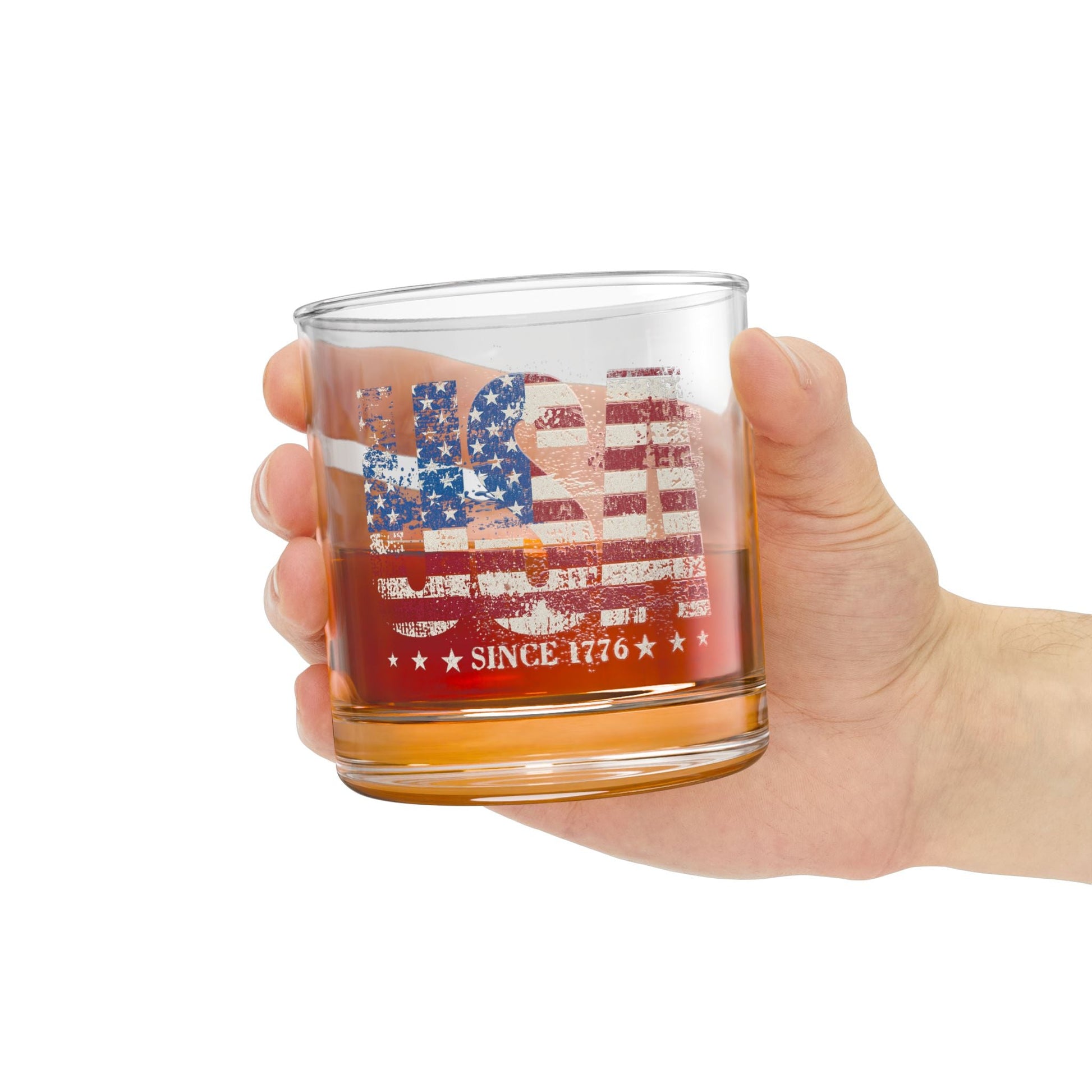 USA Since 1776 Patriotic Glass - PatriotDepot.com