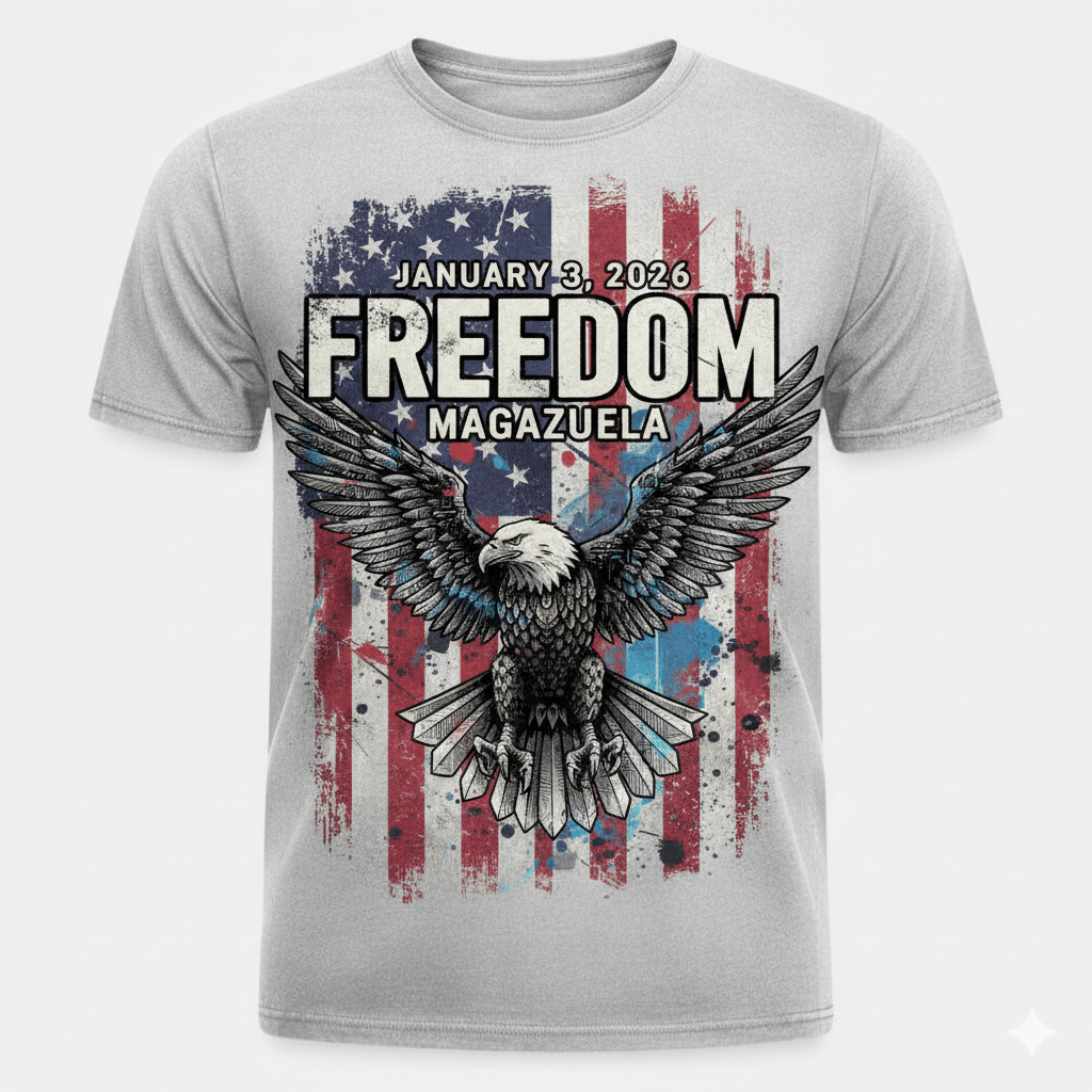 Venezuela Freedom | January 3, 2026 MAGAZUELA Freedom T-Shirt - PatriotDepot.com