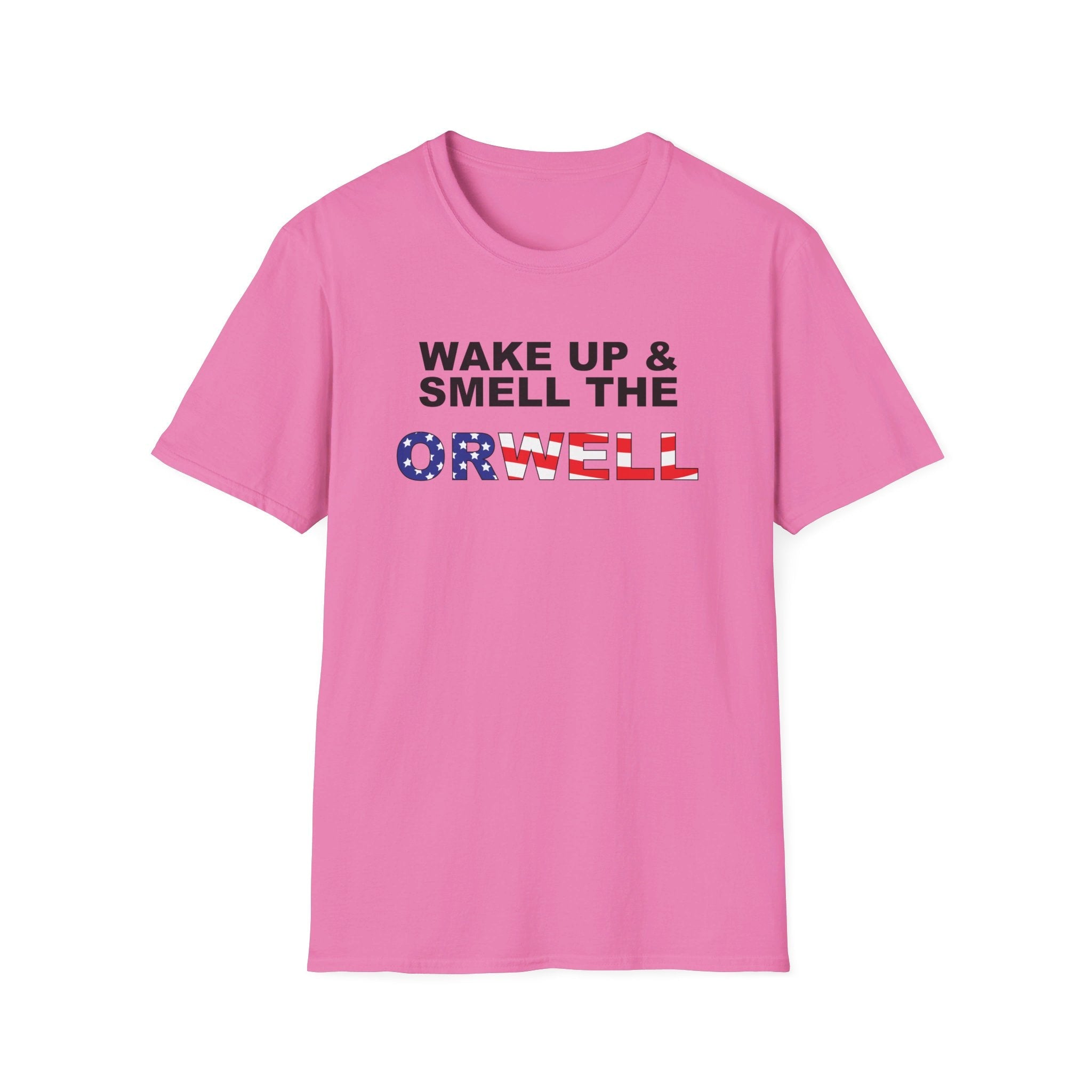 Wake Up & Smell The Orwell Unisex T-Shirt - PatriotDepot.com