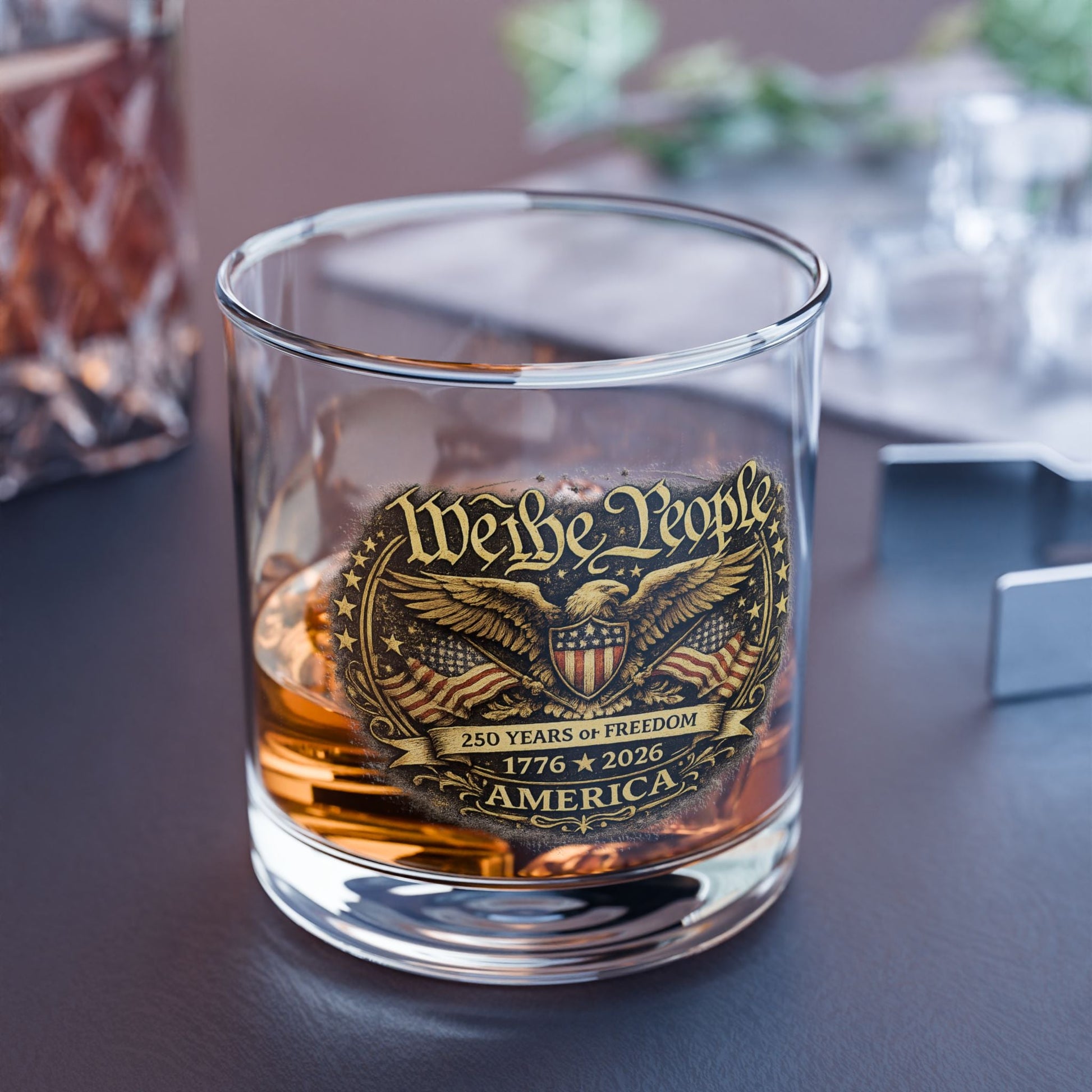 We the People – 250 Years of Freedom Heritage Glass (1776–2026 Edition) - PatriotDepot.com