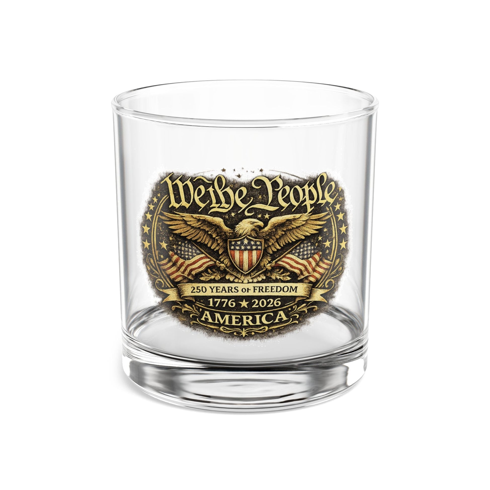 We the People – 250 Years of Freedom Heritage Glass (1776–2026 Edition) - PatriotDepot.com