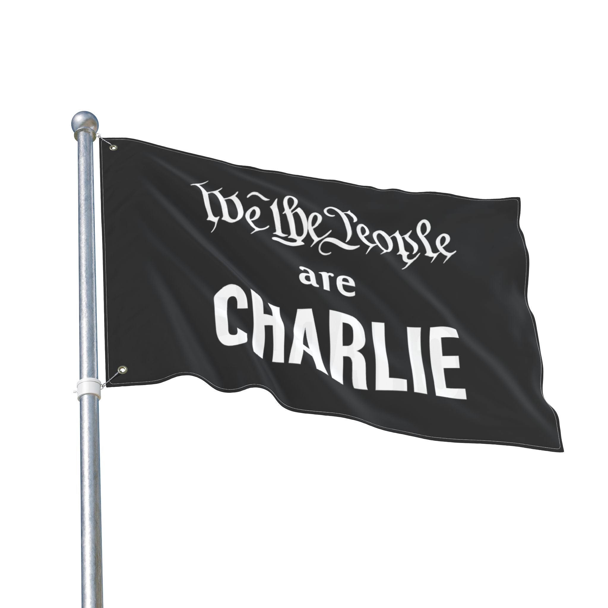 We the People are CHARLIE Flag (Double - Sided, 3 Sizes) - PatriotDepot.com