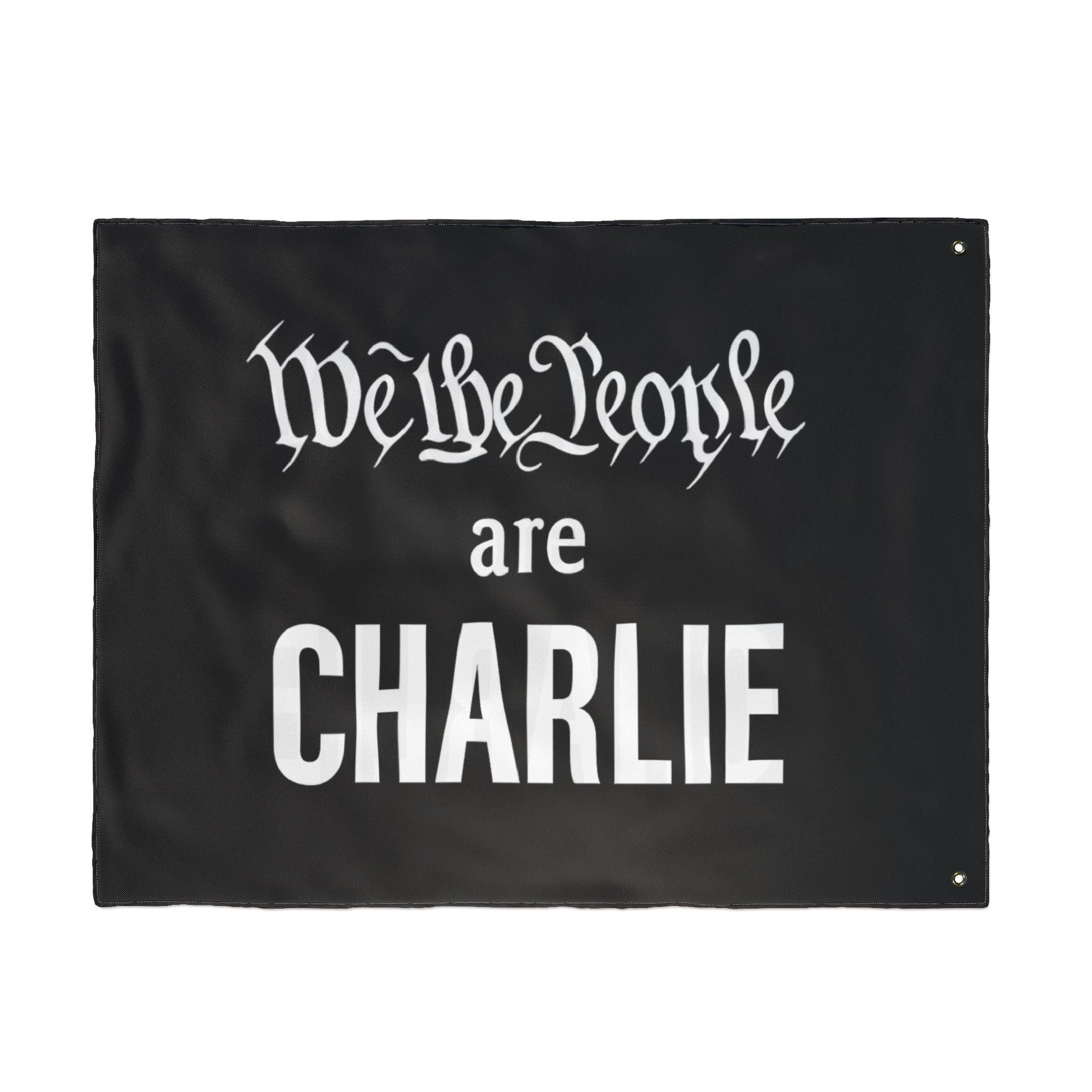 We the People are CHARLIE Flag (Double - Sided, 3 Sizes) - PatriotDepot.com