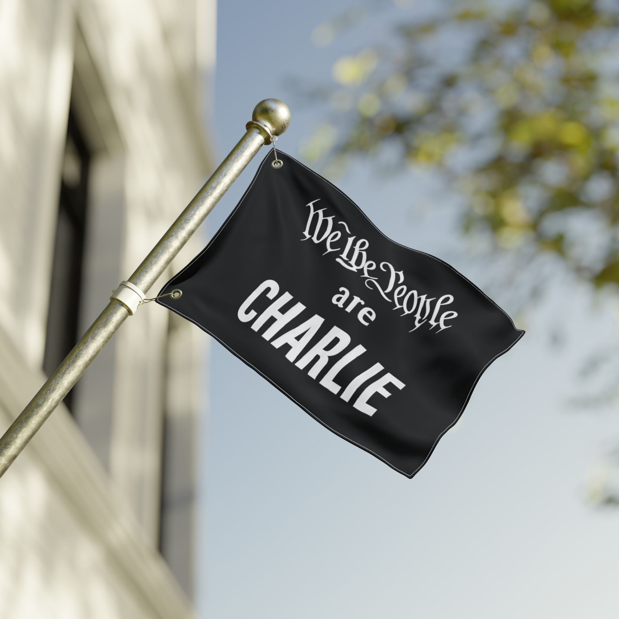 We the People are CHARLIE Flag (Double - Sided, 3 Sizes) - PatriotDepot.com