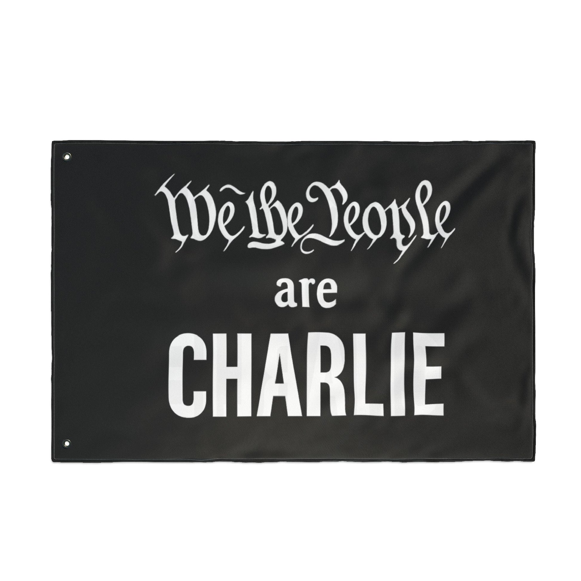 We the People are CHARLIE Flag (Double - Sided, 3 Sizes) - PatriotDepot.com
