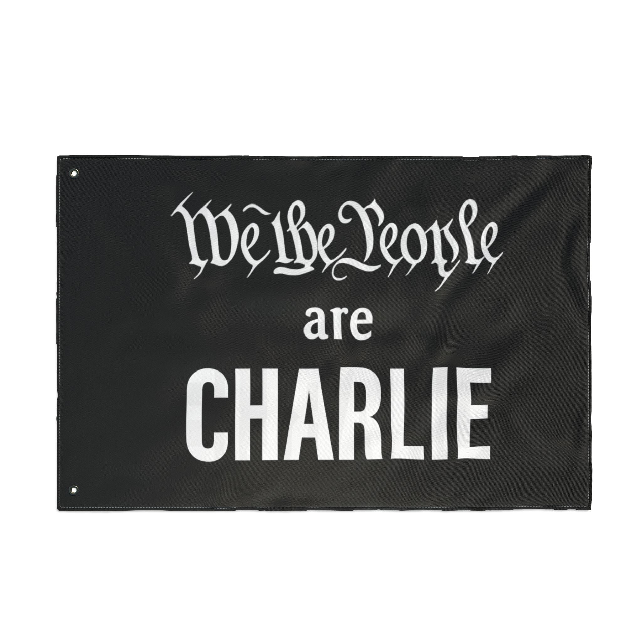 We the People are CHARLIE Flag (Double - Sided, 3 Sizes) - PatriotDepot.com