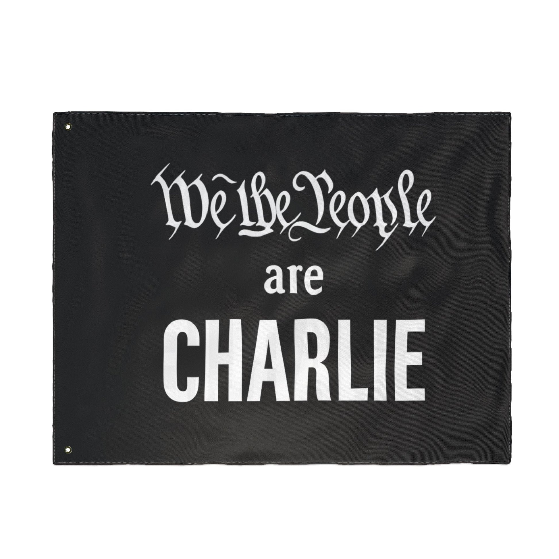 We the People are CHARLIE Flag (Double - Sided, 3 Sizes) - PatriotDepot.com