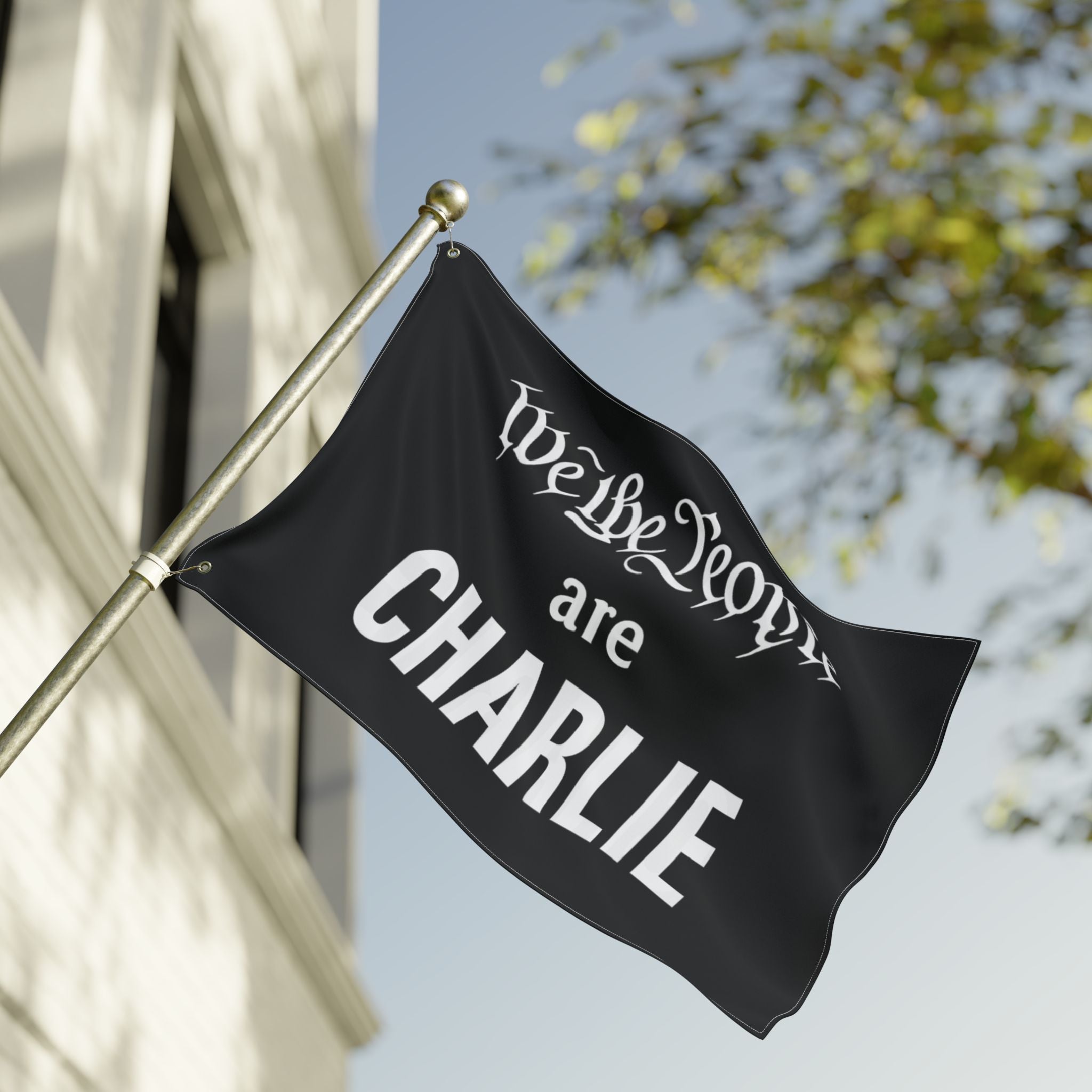 We the People are CHARLIE Flag (Double - Sided, 3 Sizes) - PatriotDepot.com