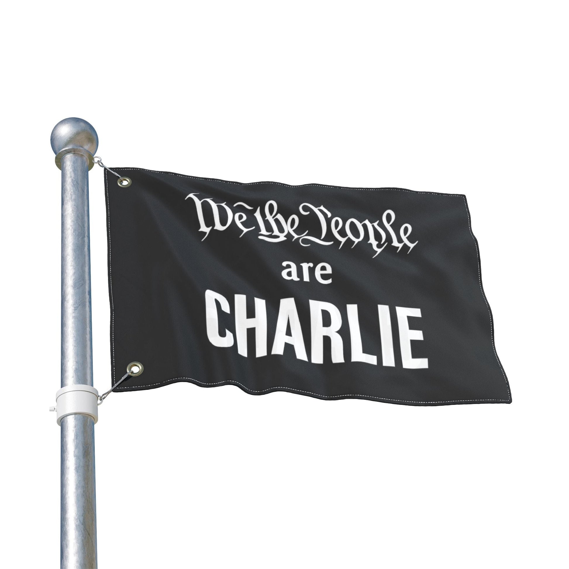 We the People are CHARLIE Flag (Double - Sided, 3 Sizes) - PatriotDepot.com