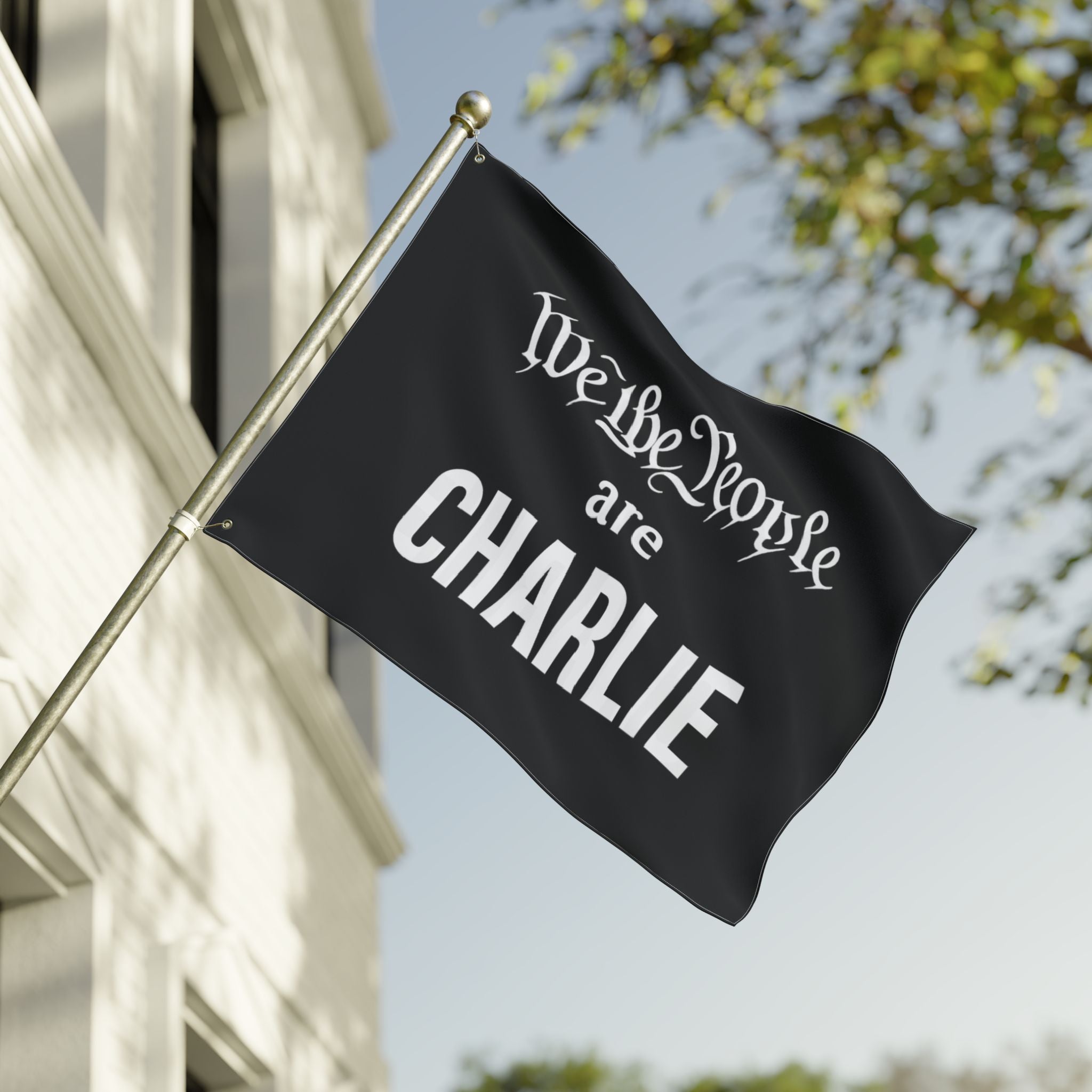 We the People are CHARLIE Flag (Double - Sided, 3 Sizes) - PatriotDepot.com