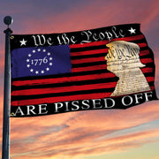 We The People Are Pissed Off 1776 Trump 3'X5' Flag - PatriotDepot.com
