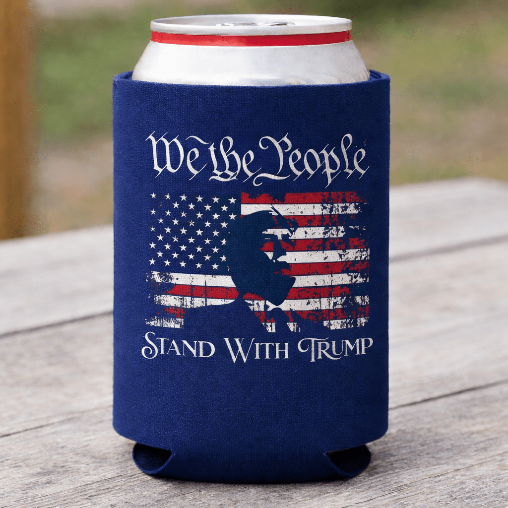 We the People Stand with Trump Can Cooler - PatriotDepot.com