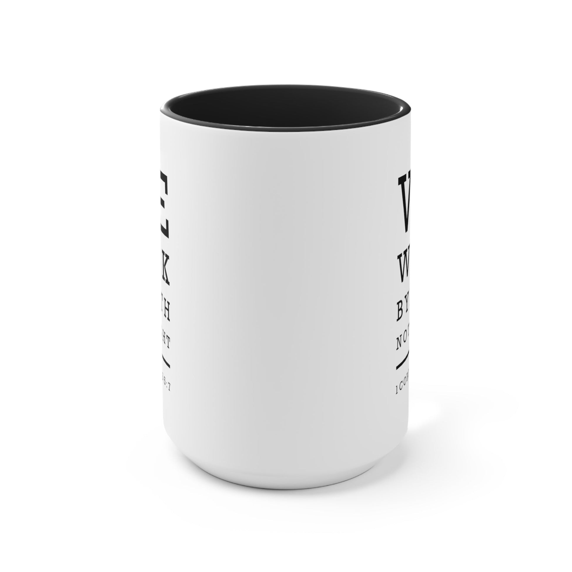 We Walk By Faith Mug - PatriotDepot.com