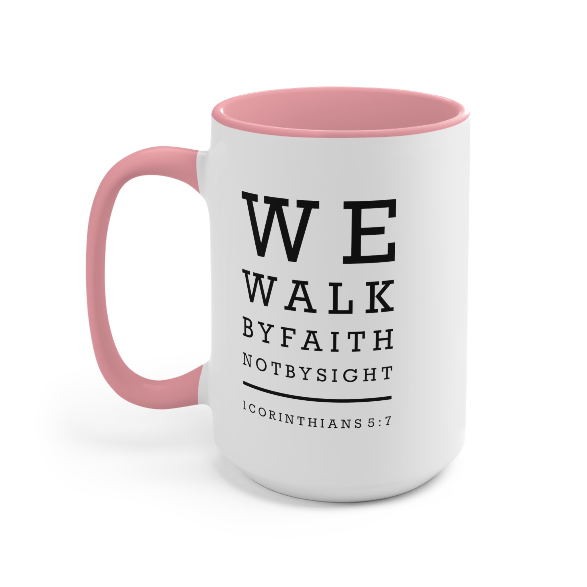We Walk By Faith Mug - PatriotDepot.com