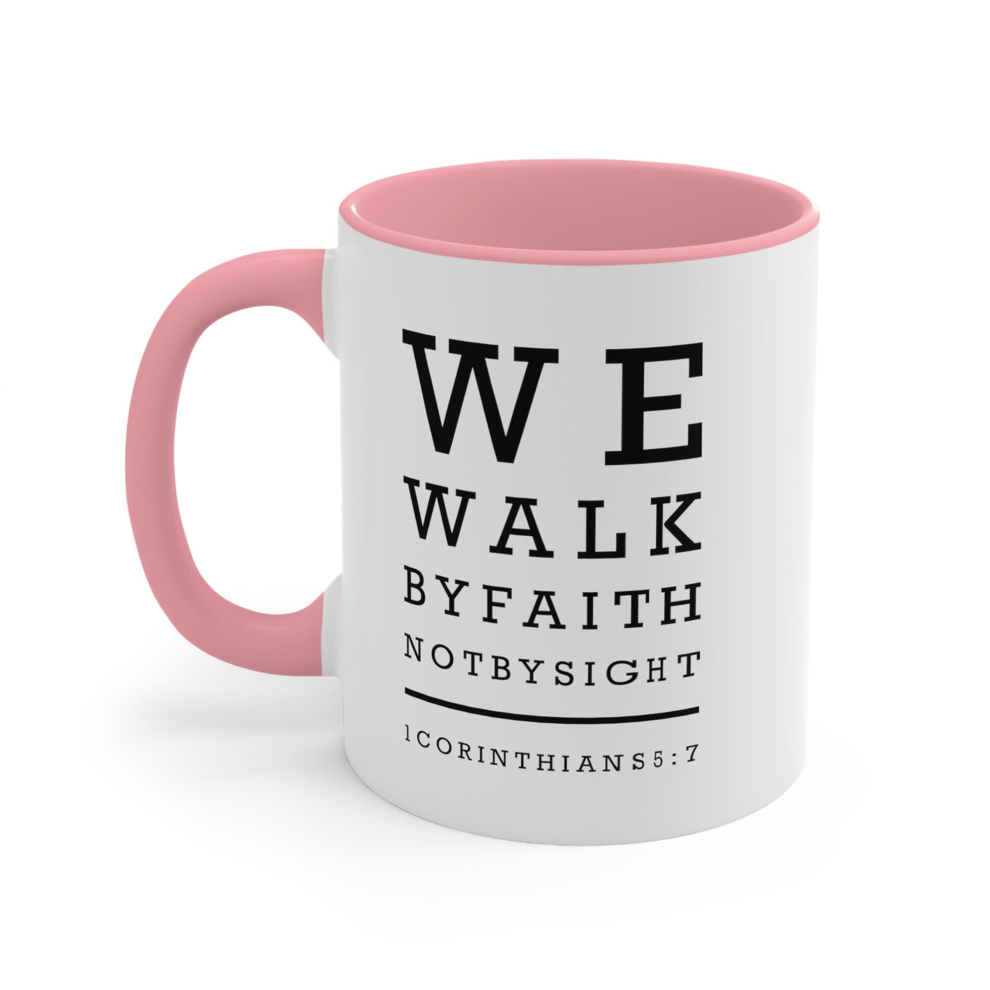 We Walk By Faith Mug - PatriotDepot.com