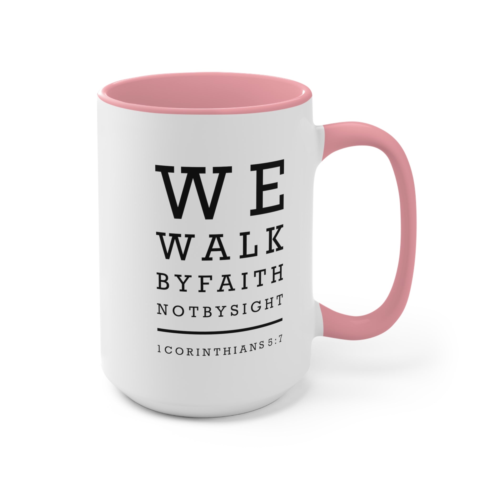 We Walk By Faith Mug - PatriotDepot.com