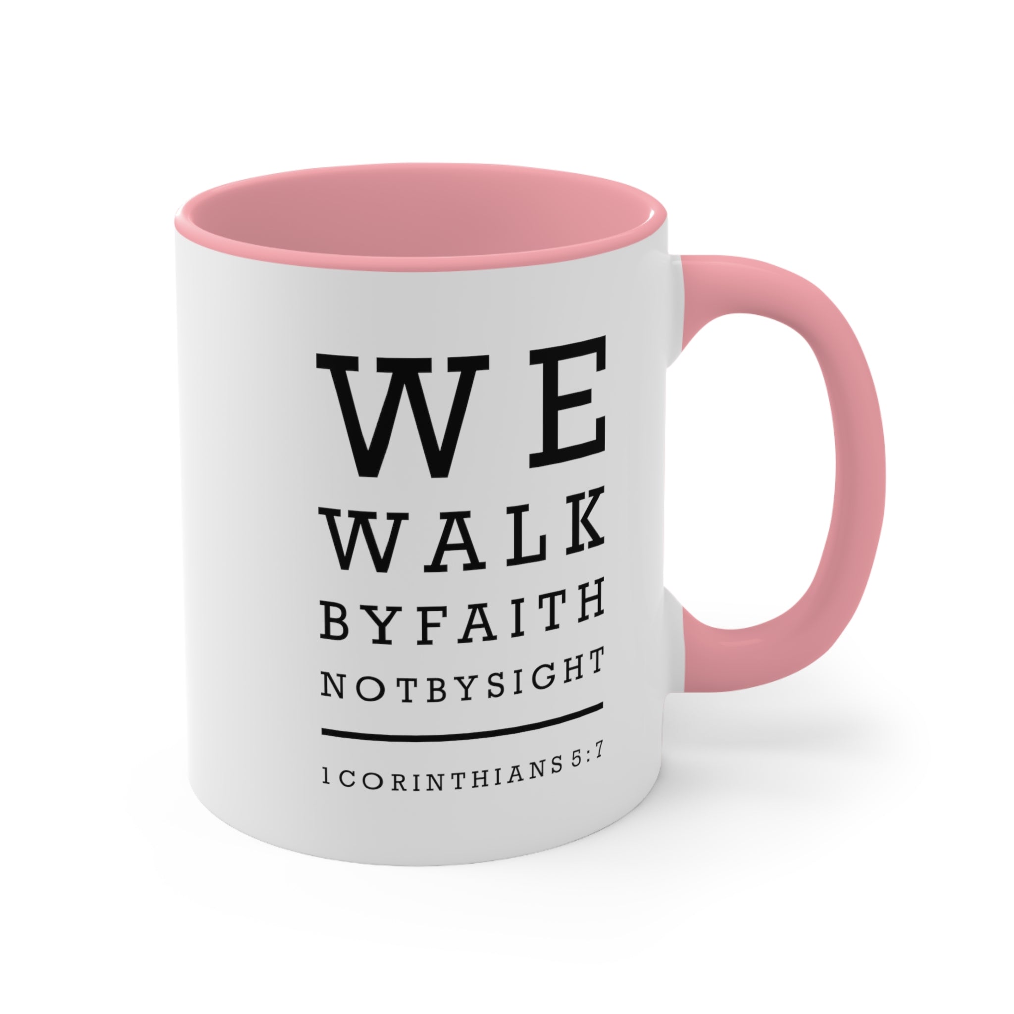 We Walk By Faith Mug - PatriotDepot.com