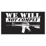 We Will Not Comply 2A Bumper Sticker - PatriotDepot.com
