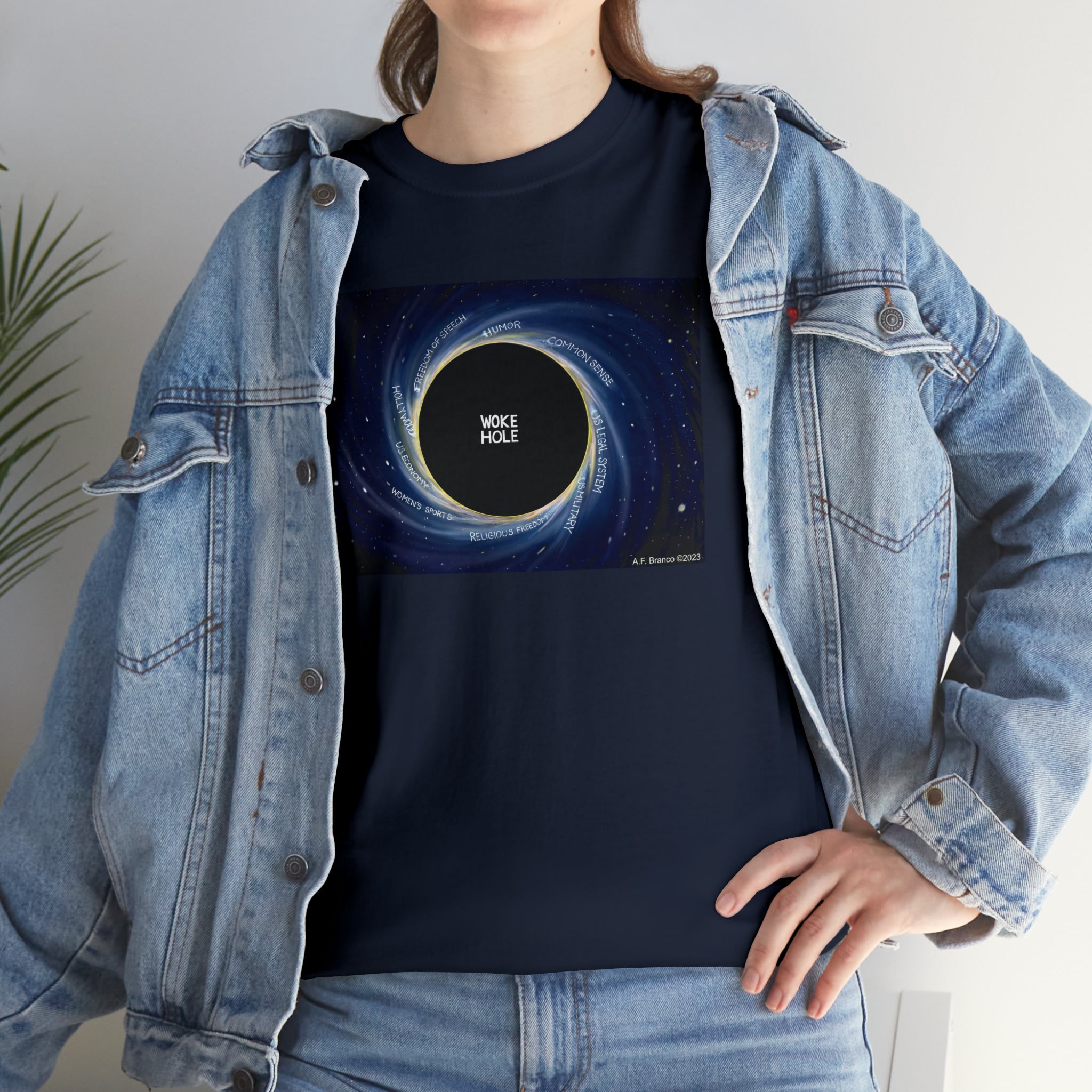 "Woke Hole" an A.F. Branco Design Unisex T-Shirt - PatriotDepot.com