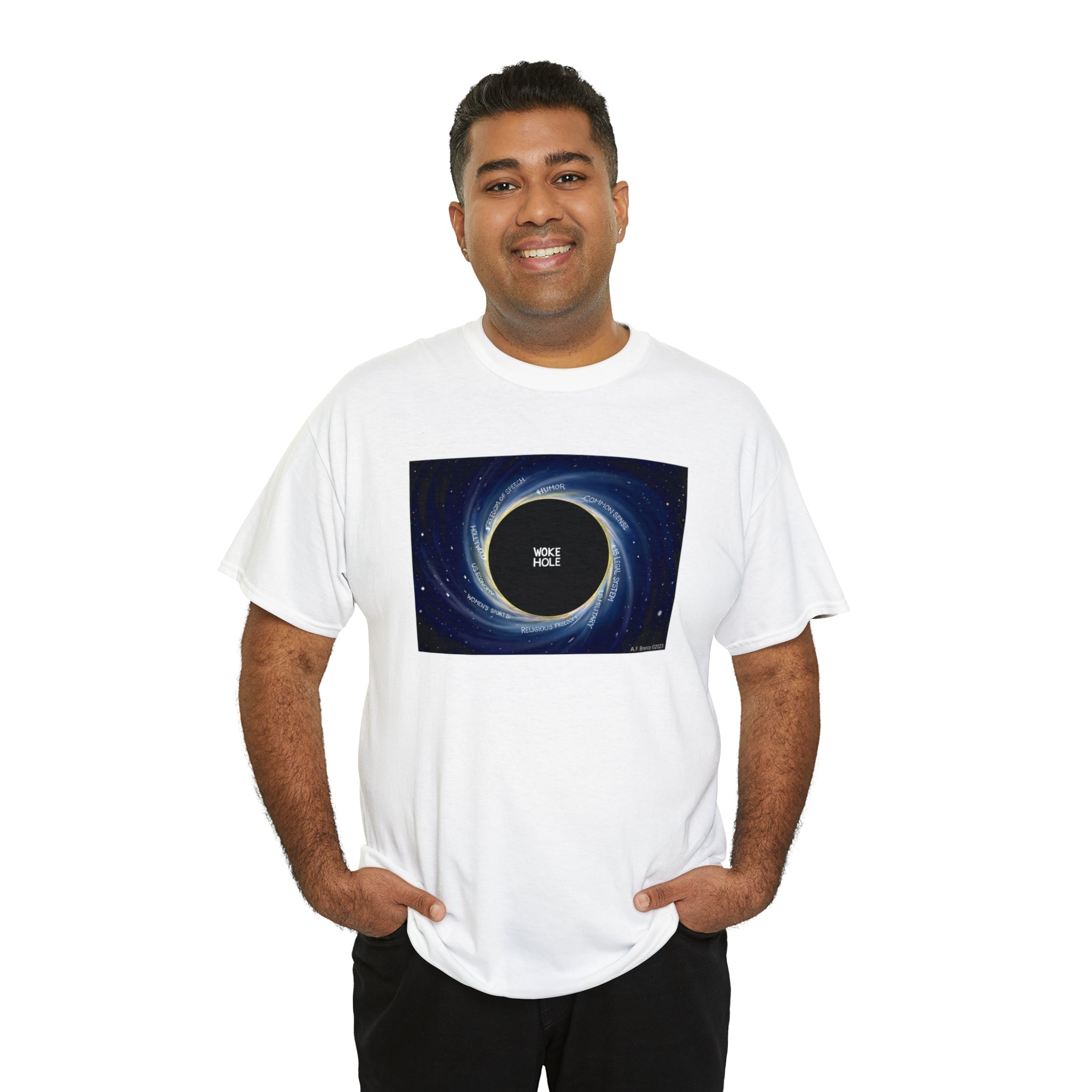 "Woke Hole" an A.F. Branco Design Unisex T-Shirt - PatriotDepot.com