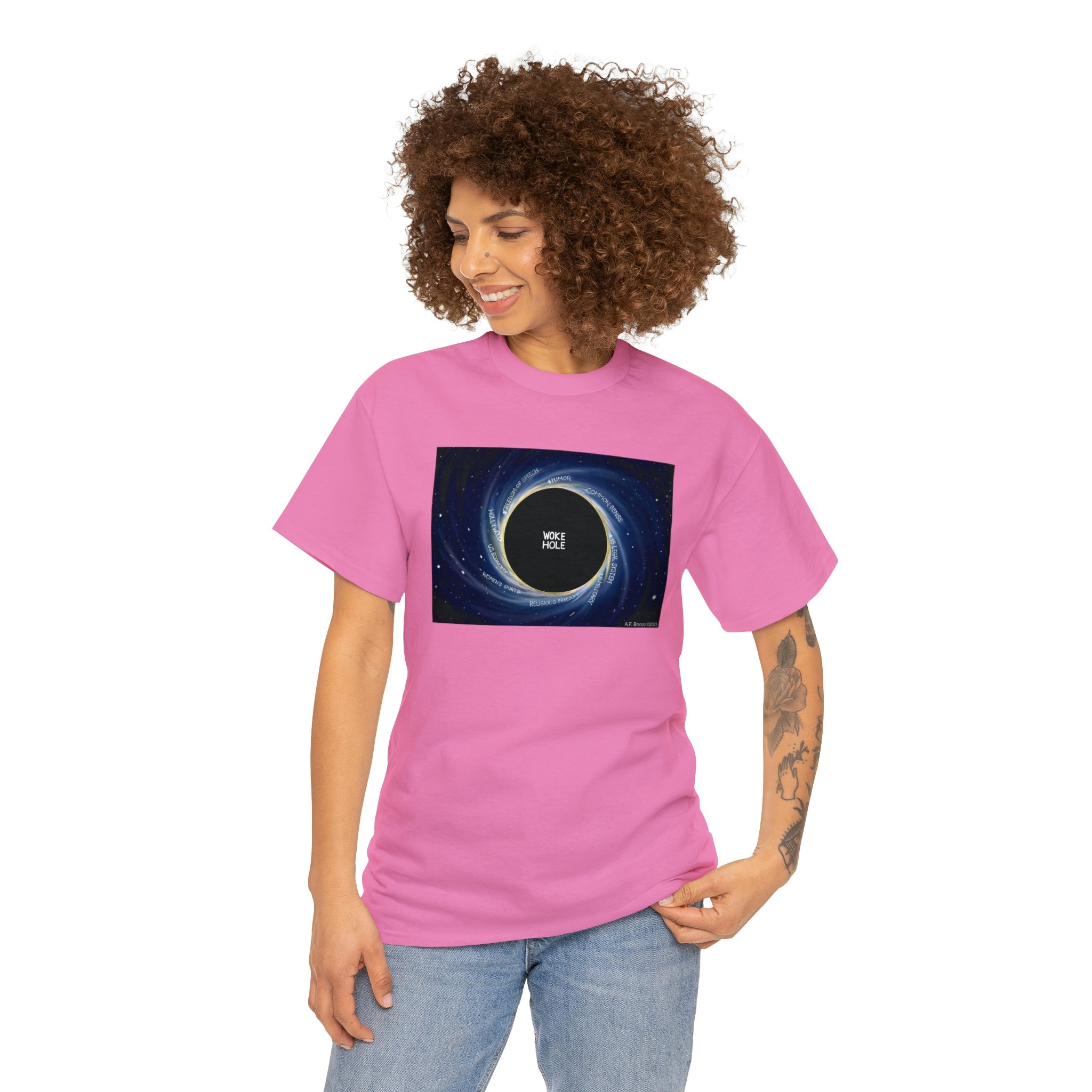 "Woke Hole" an A.F. Branco Design Unisex T-Shirt - PatriotDepot.com