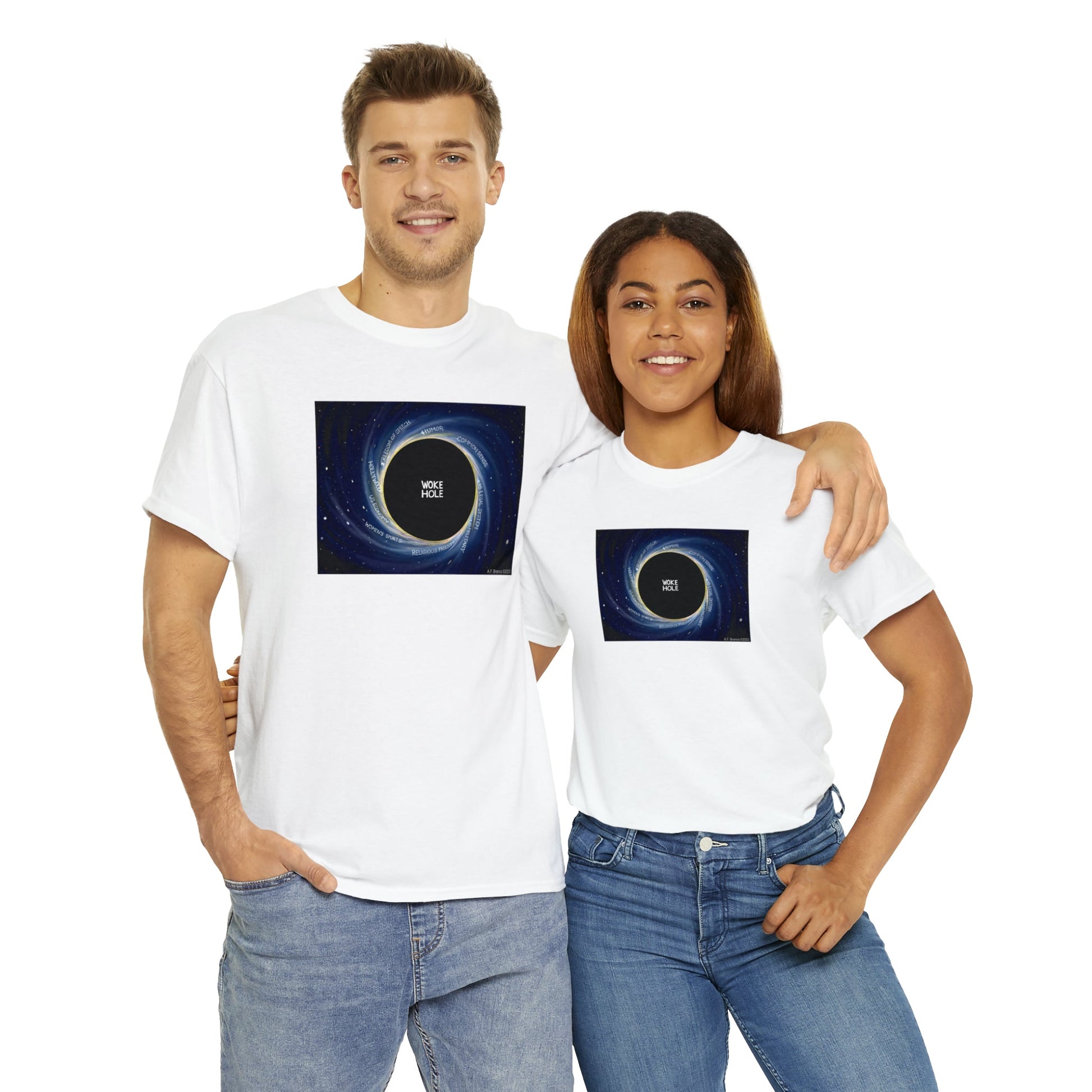 "Woke Hole" an A.F. Branco Design Unisex T-Shirt - PatriotDepot.com