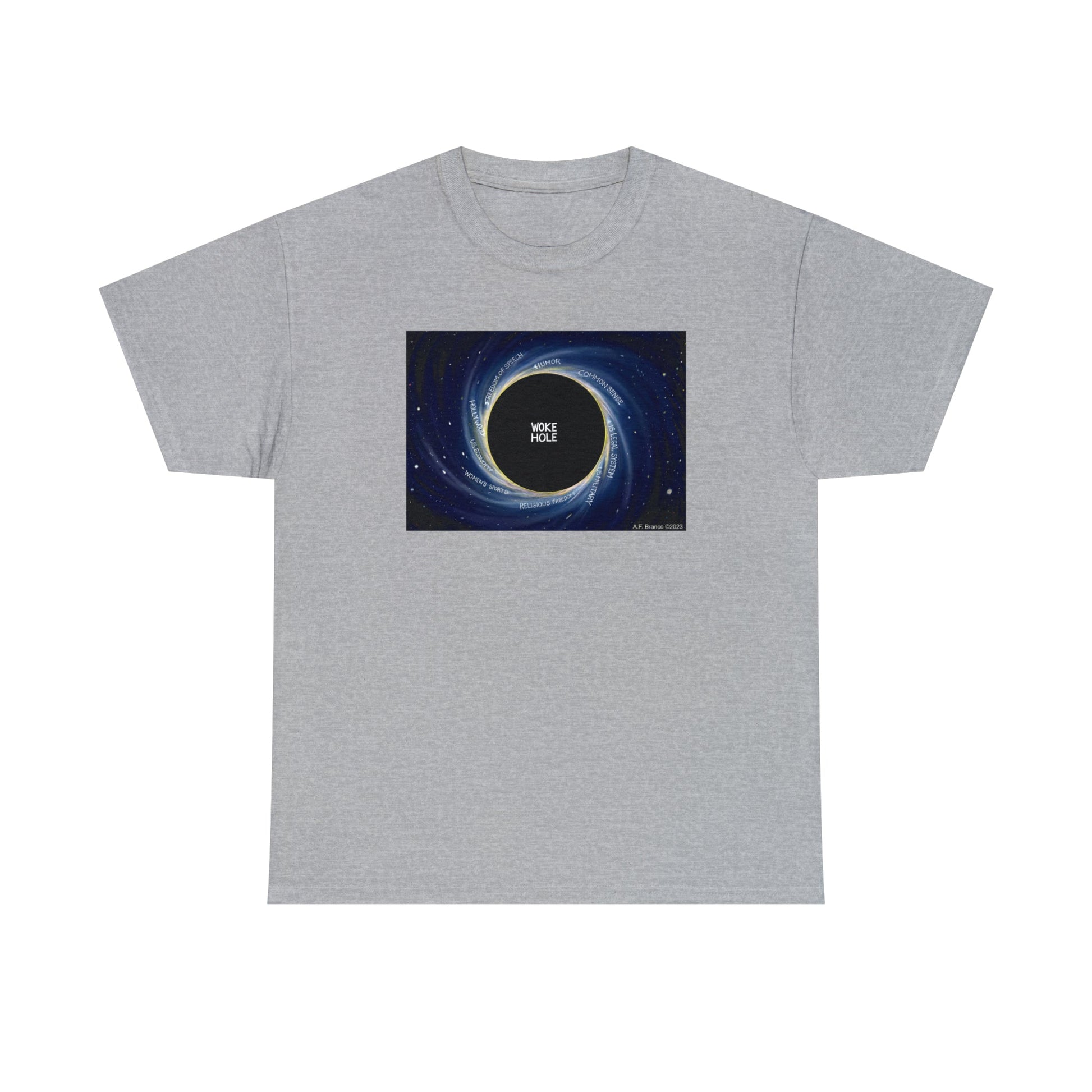 "Woke Hole" an A.F. Branco Design Unisex T-Shirt - PatriotDepot.com