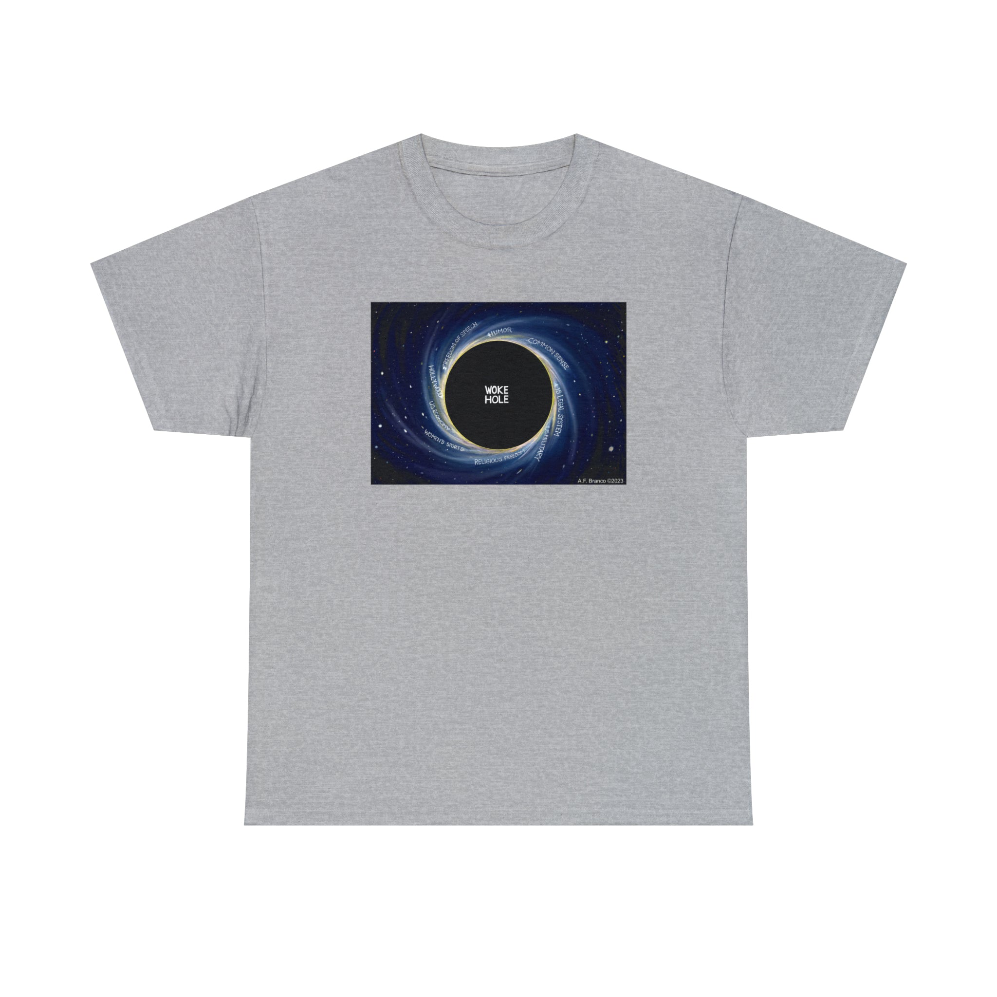 "Woke Hole" an A.F. Branco Design Unisex T-Shirt - PatriotDepot.com