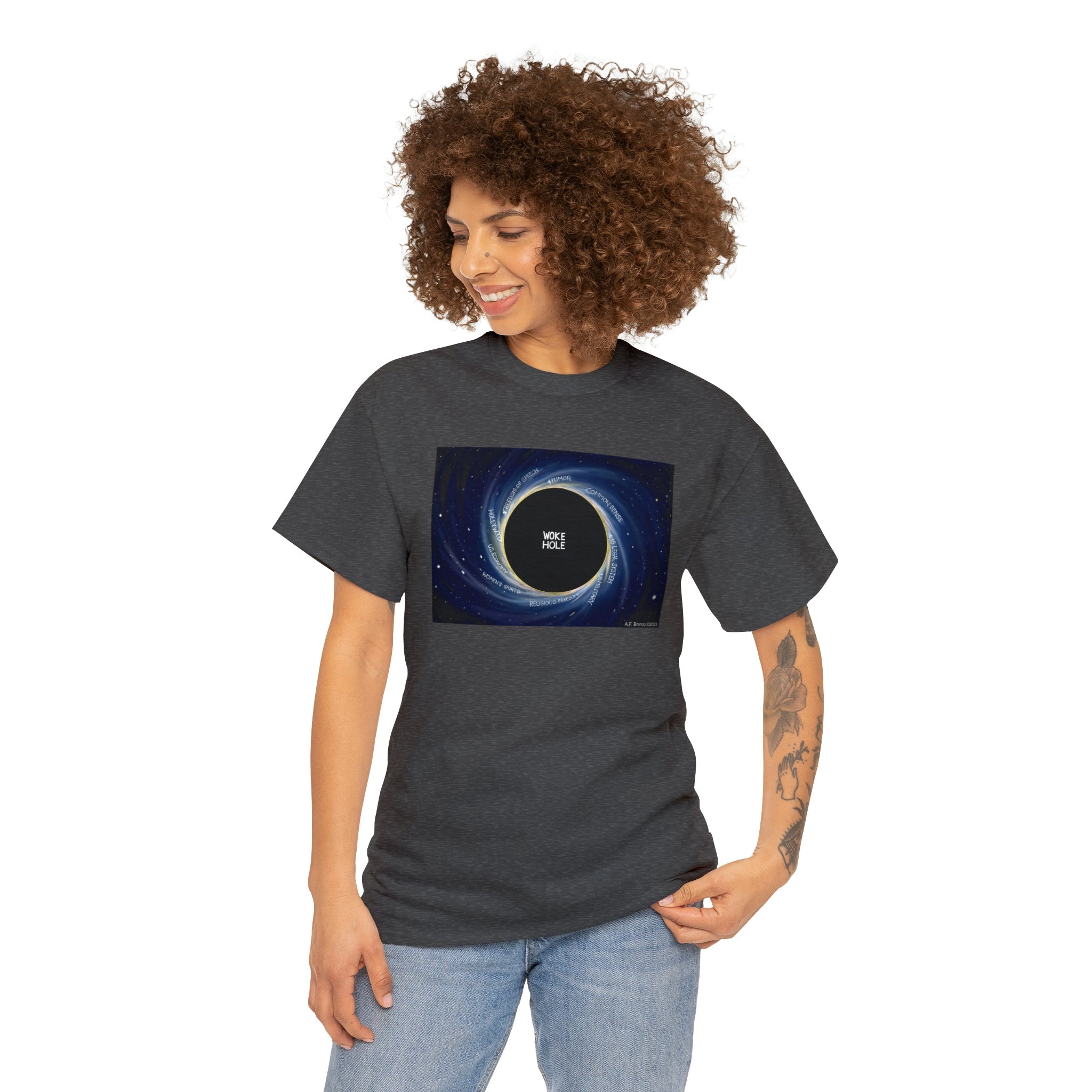 "Woke Hole" an A.F. Branco Design Unisex T-Shirt - PatriotDepot.com